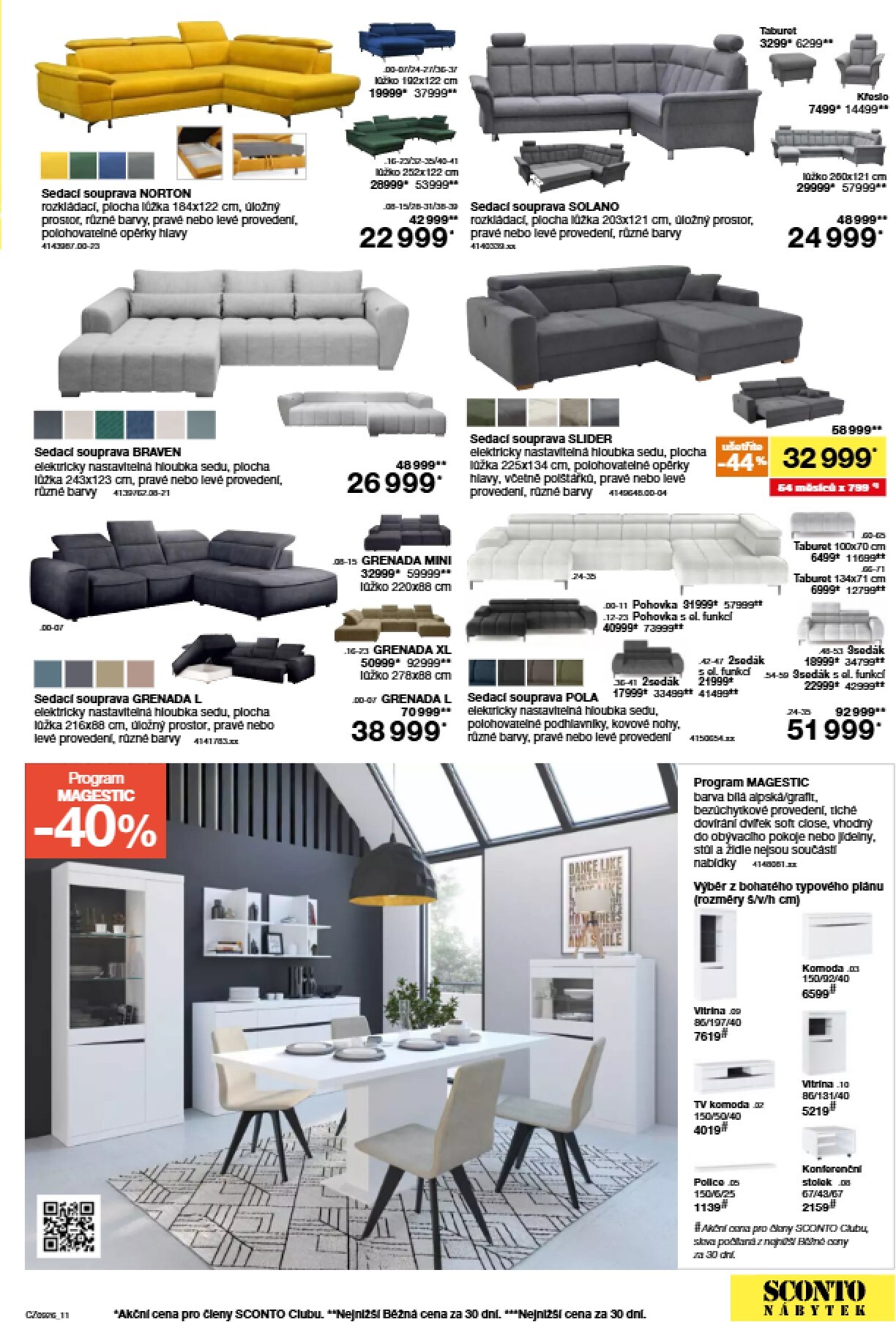 sconto-nabytek - Aktuální SCONTO Nábytek leták platný od středy 15.07.2026 do úterý 04.08.2026 - page: 11
