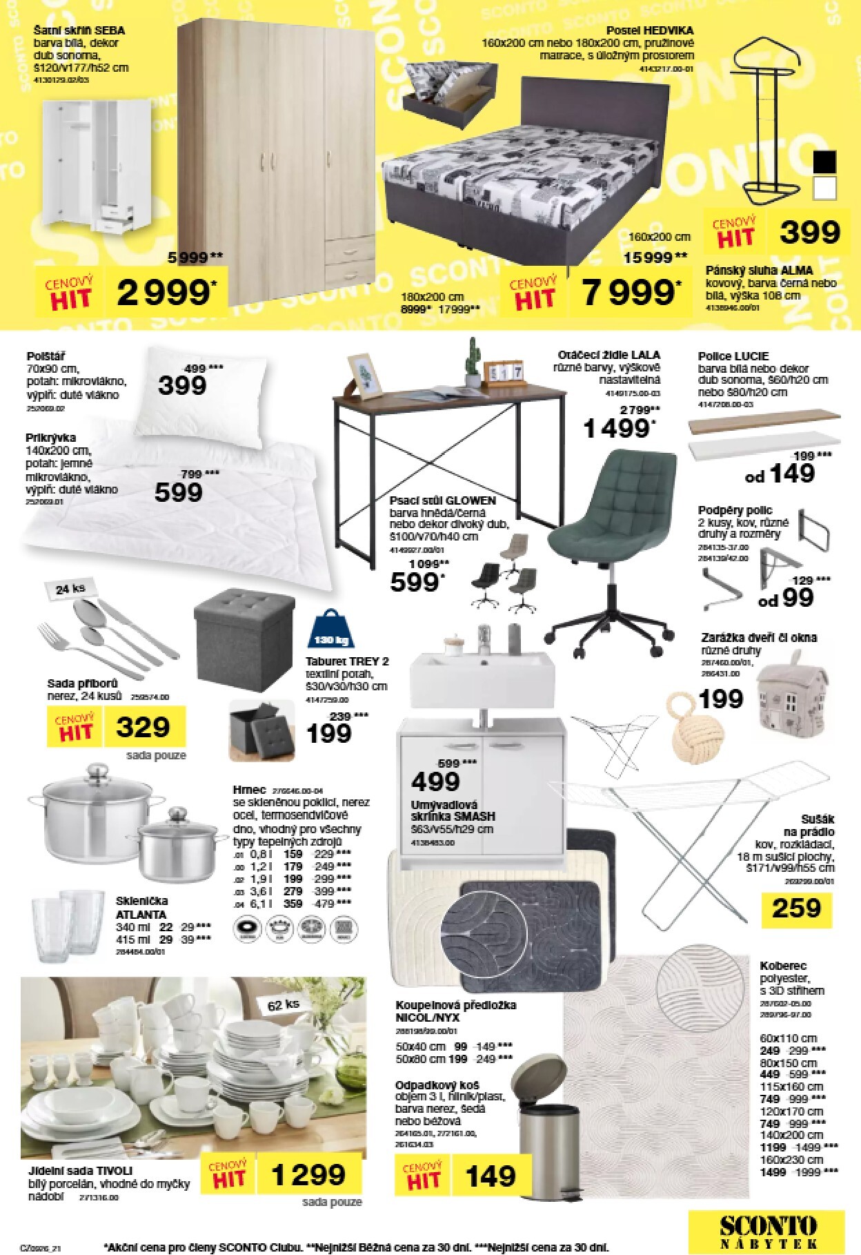 sconto-nabytek - Aktuální SCONTO Nábytek leták platný od středy 15.07.2026 do úterý 04.08.2026 - page: 21