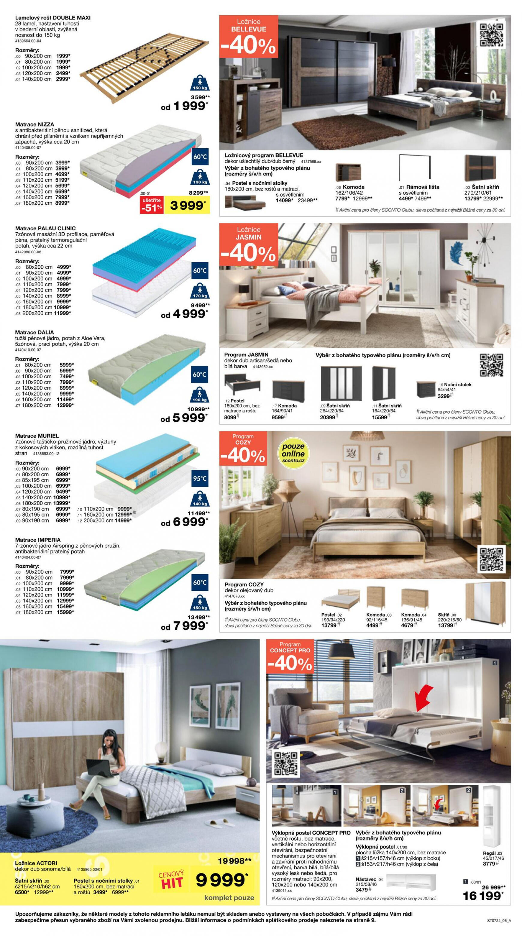 sconto-nabytek - Leták SCONTO Nábytek aktuální 22.05. - 18.06. - page: 6