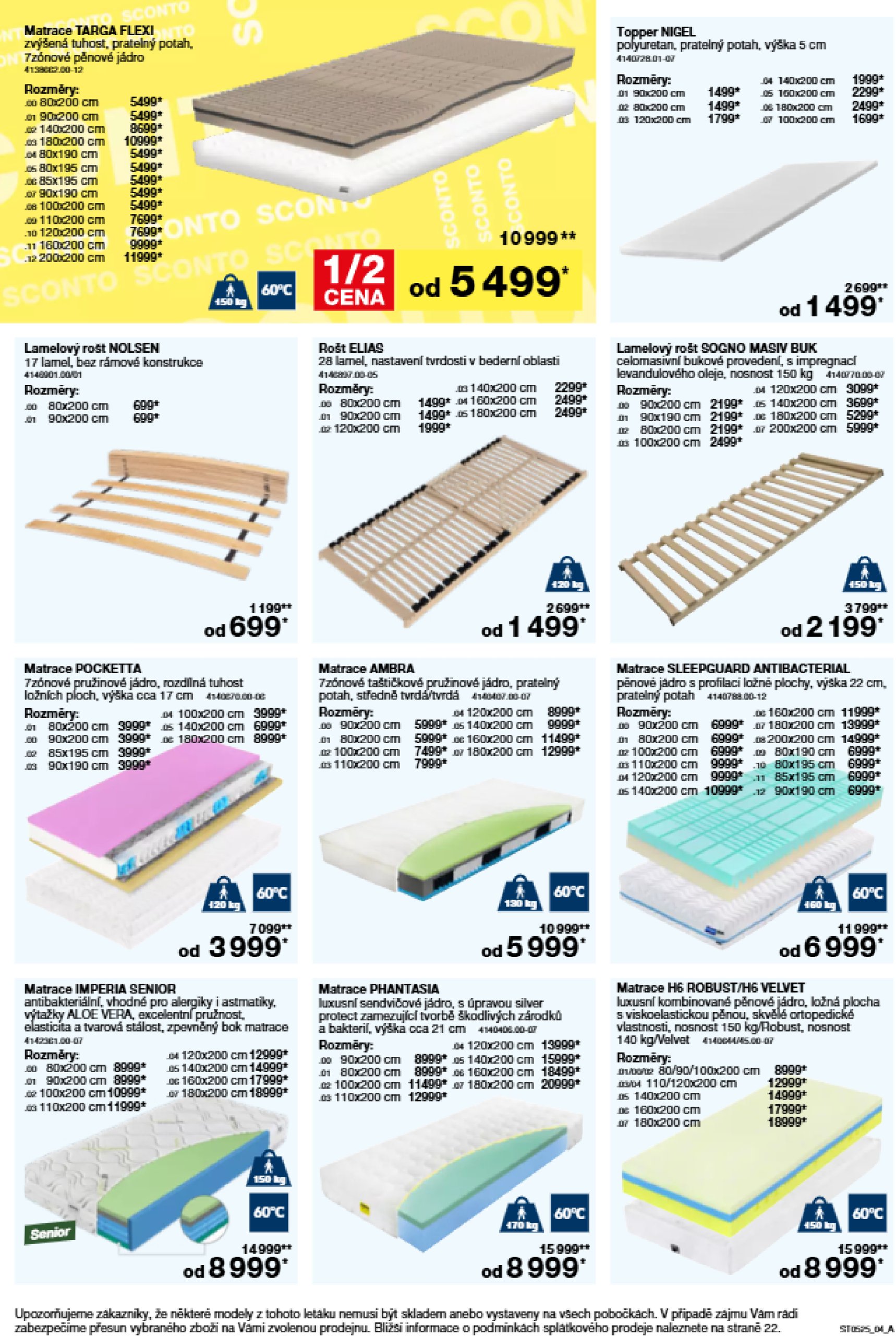sconto-nabytek - Leták SCONTO Nábytek od 09.04. do 29.04. - page: 4