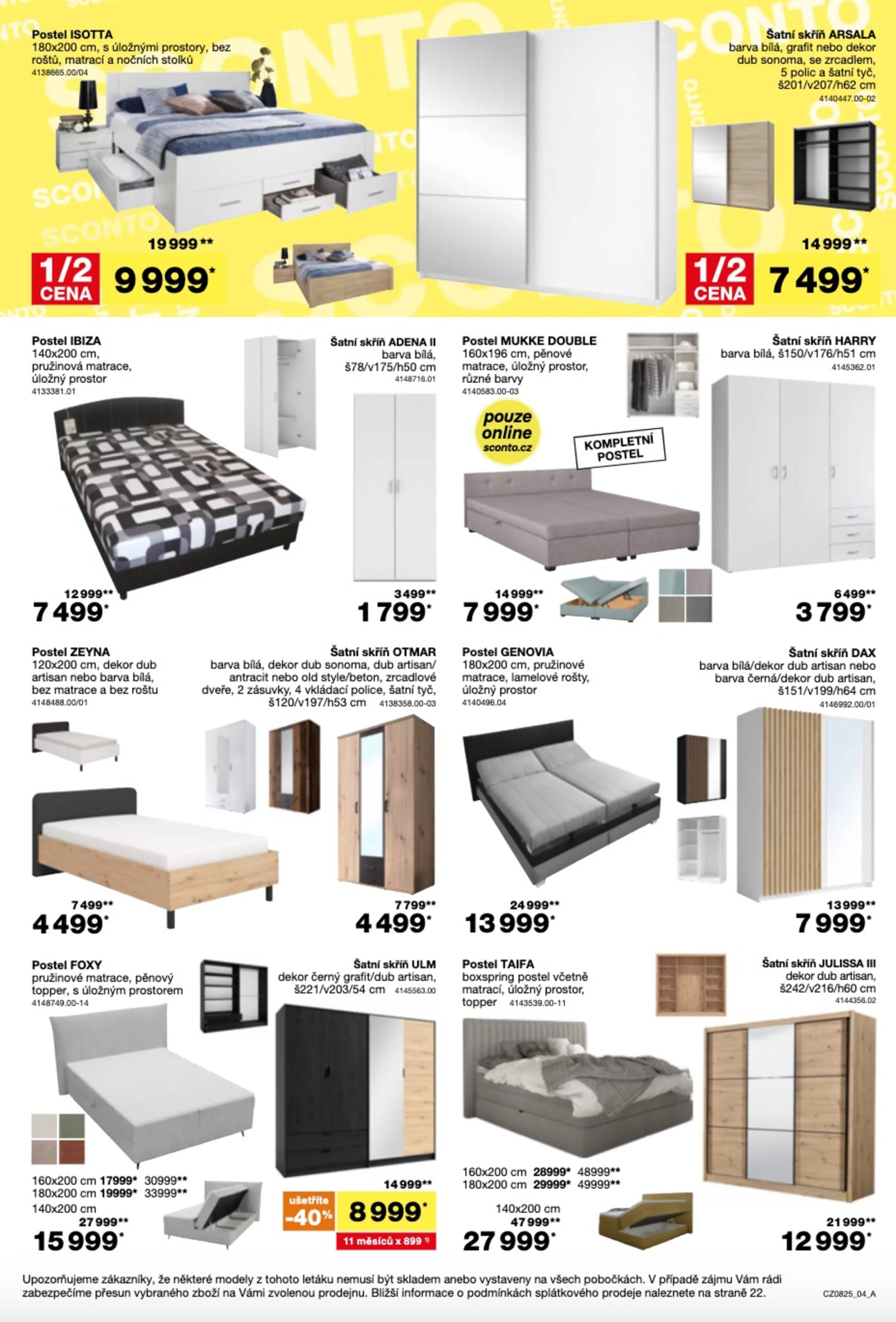 sconto-nabytek - Leták SCONTO Nábytek od 18.06. do 06.07. - page: 4