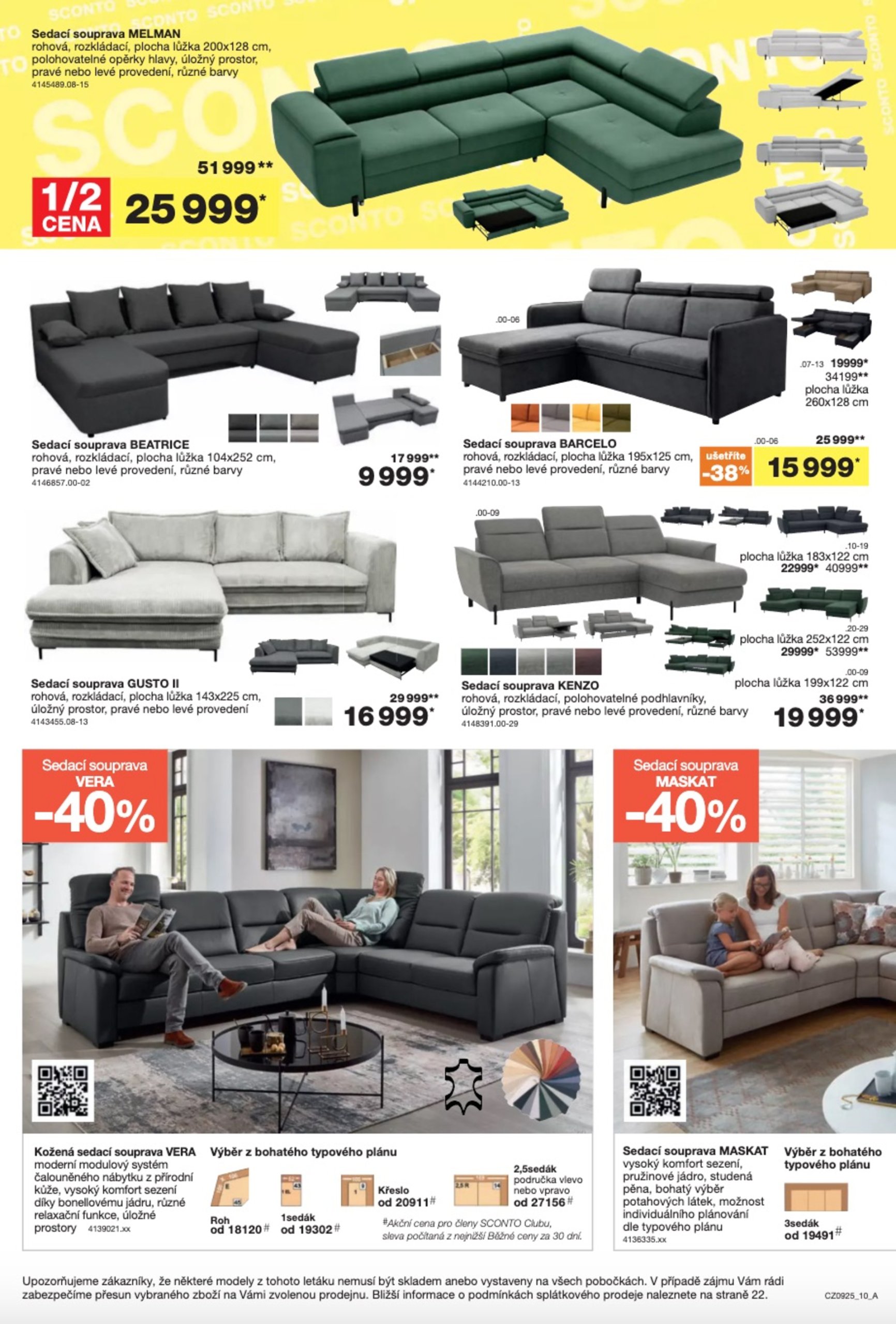 sconto-nabytek - Leták SCONTO Nábytek od 16.07. do 05.08. - page: 4