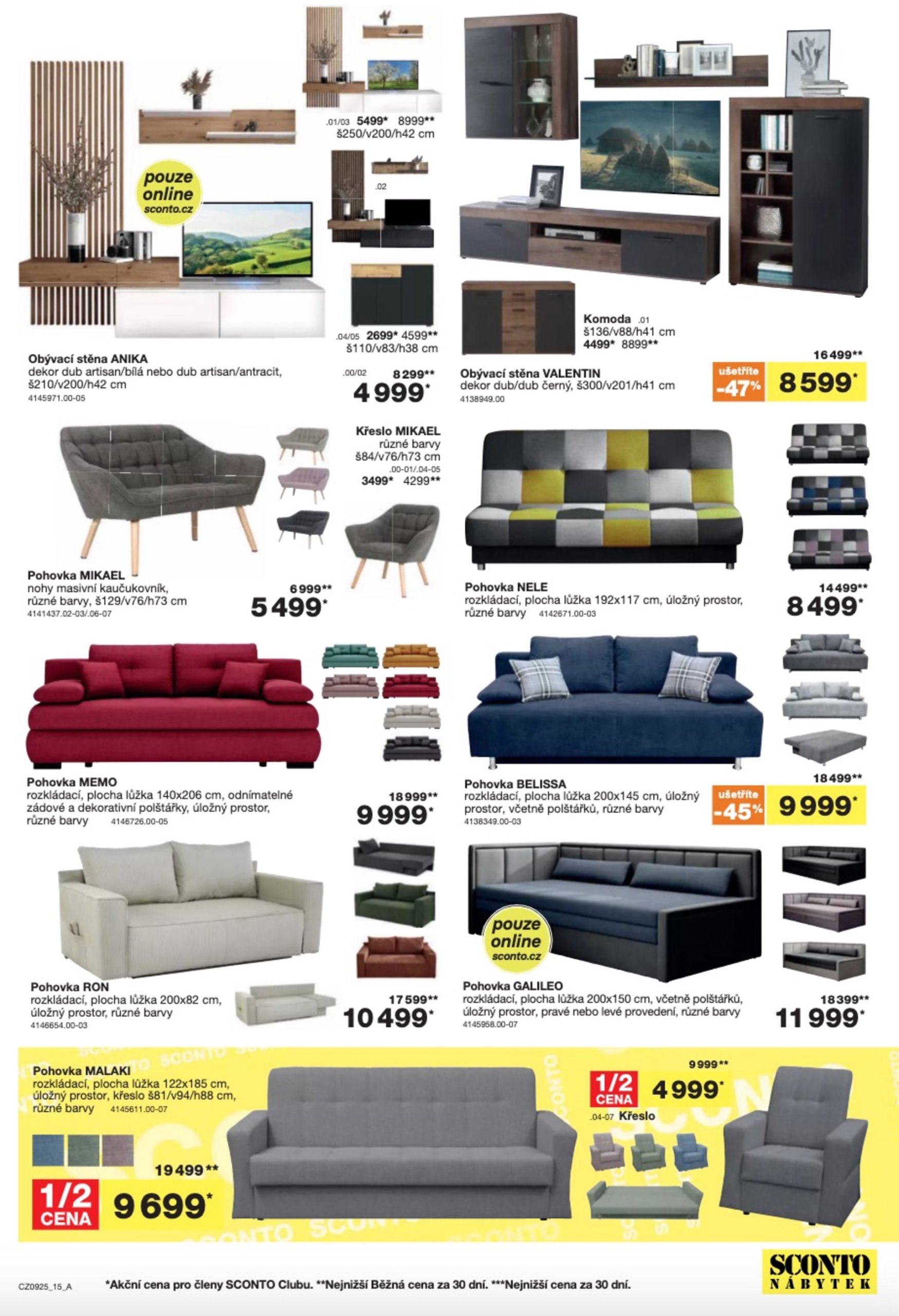 sconto-nabytek - Leták SCONTO Nábytek od 16.07. do 05.08. - page: 13