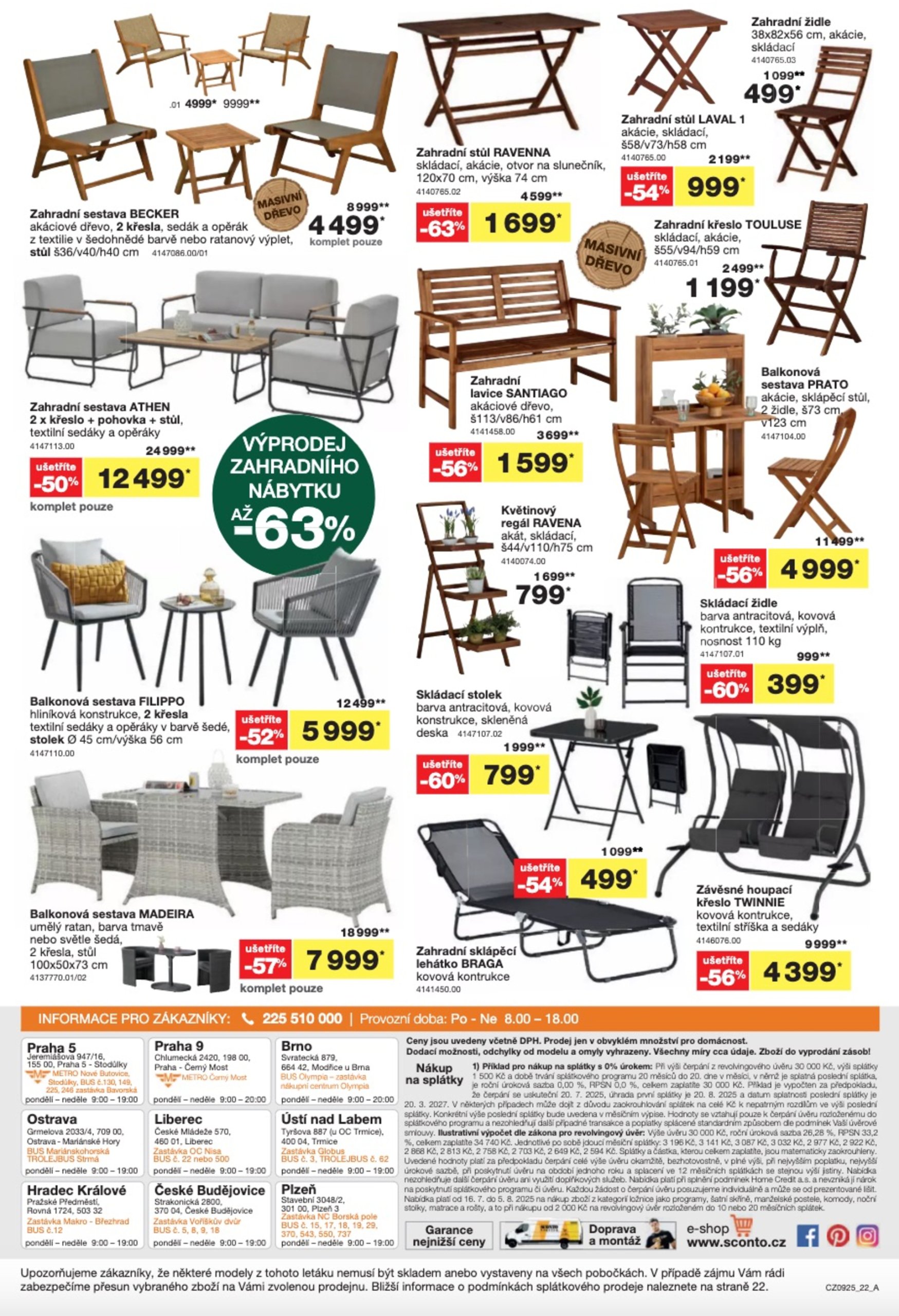 sconto-nabytek - Leták SCONTO Nábytek od 16.07. do 05.08. - page: 20