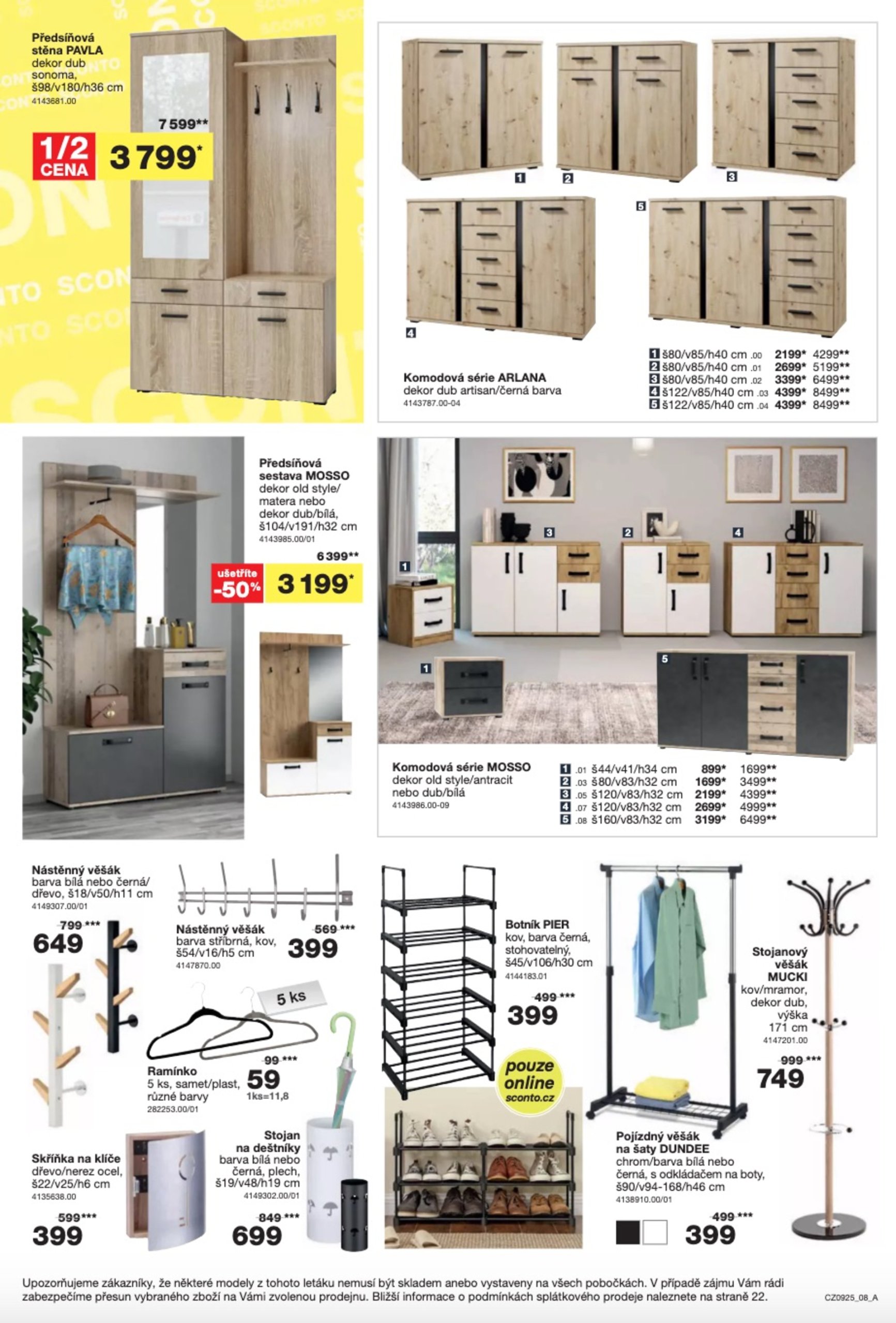 sconto-nabytek - Leták SCONTO Nábytek od 16.07. do 05.08. - page: 6