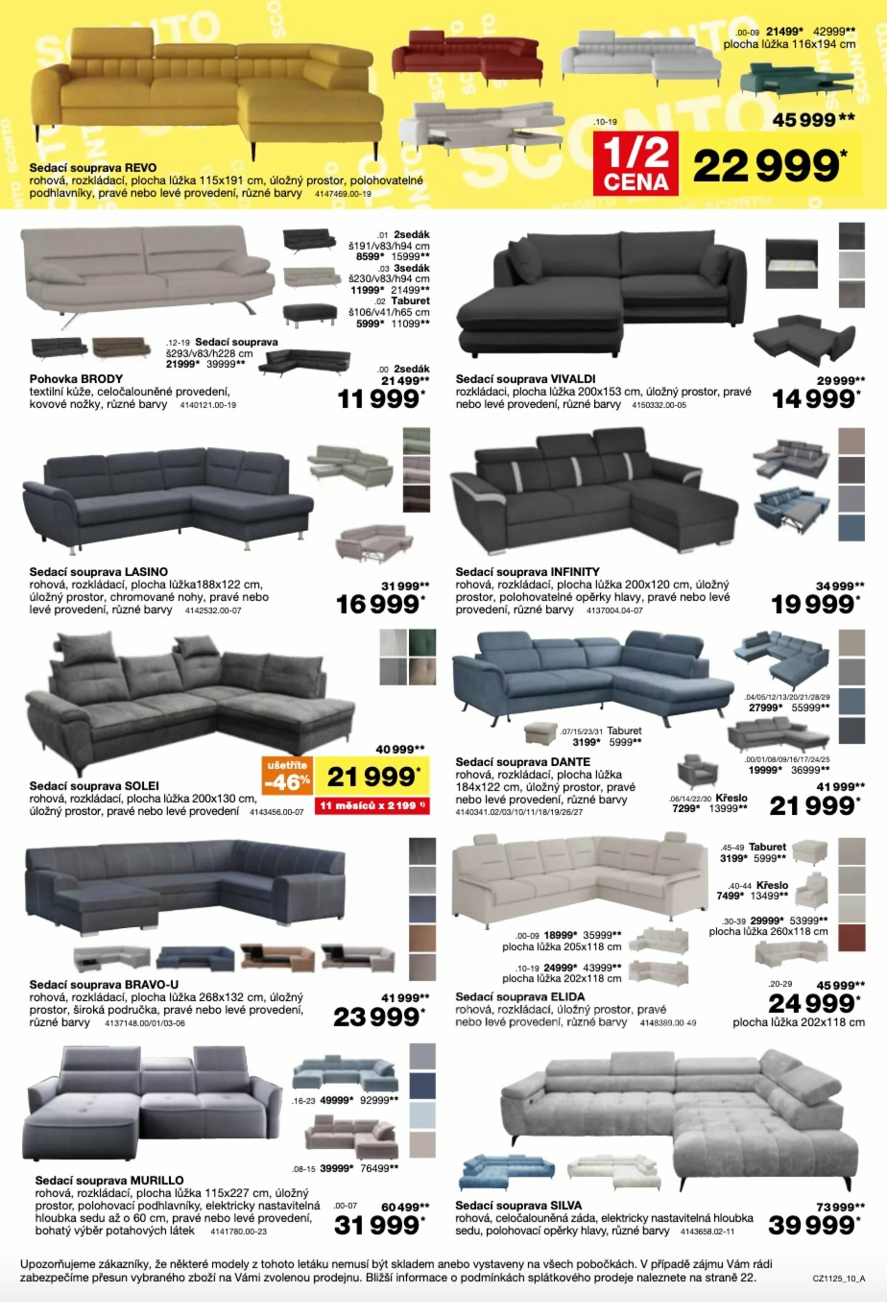sconto-nabytek - Leták SCONTO Nábytek od 27.08. do 23.09. - page: 10