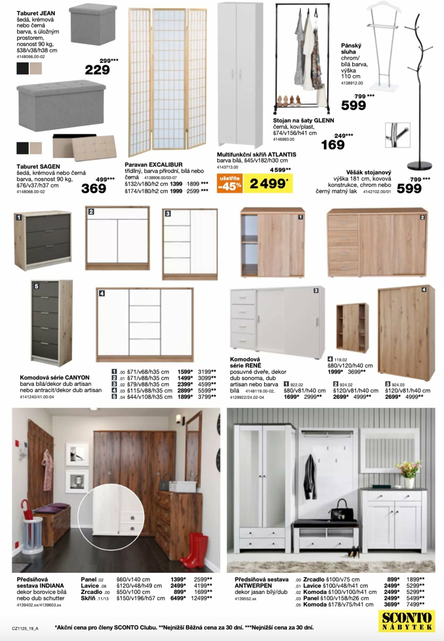 sconto-nabytek - Leták SCONTO Nábytek od 27.08. do 23.09. - page: 19