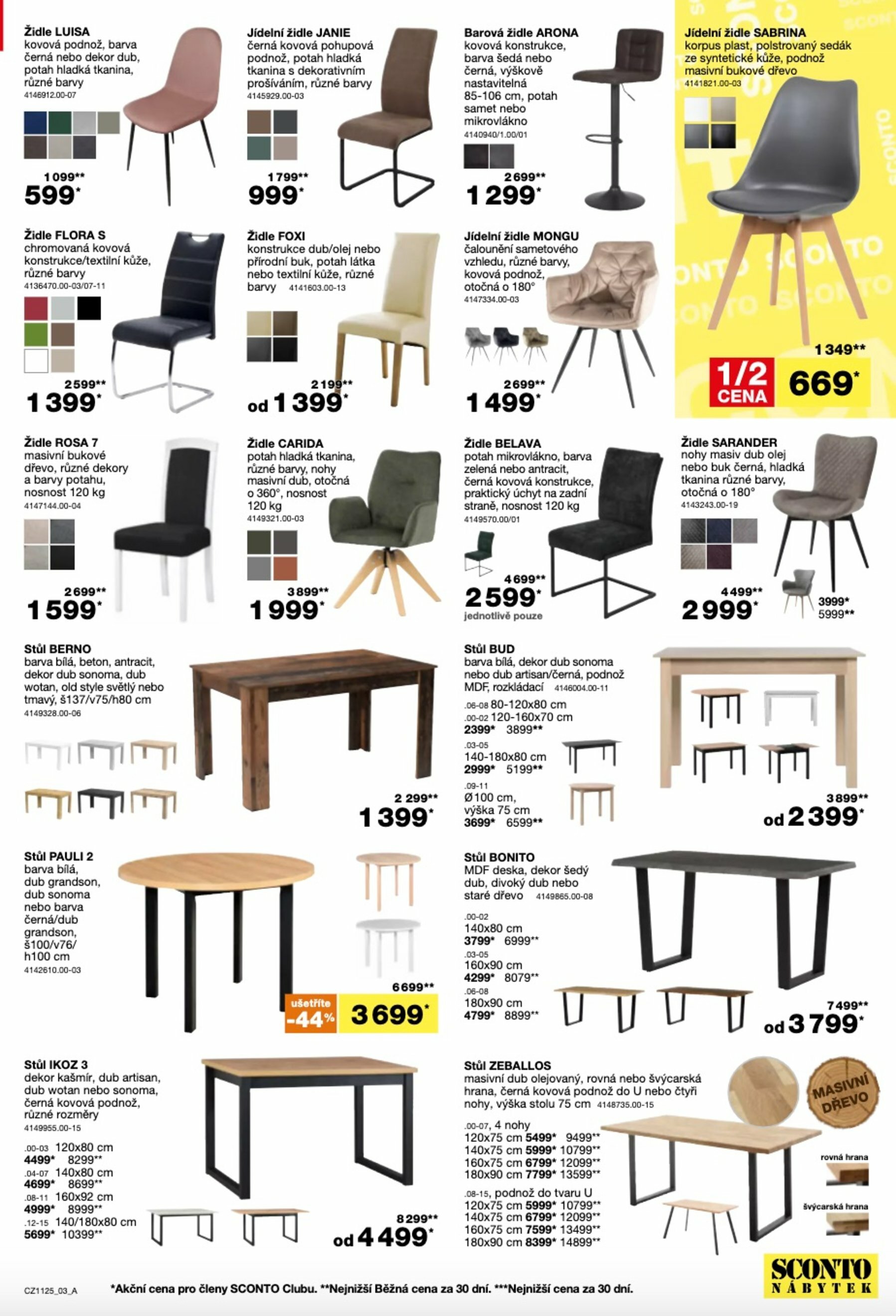 sconto-nabytek - Leták SCONTO Nábytek od 27.08. do 23.09. - page: 3
