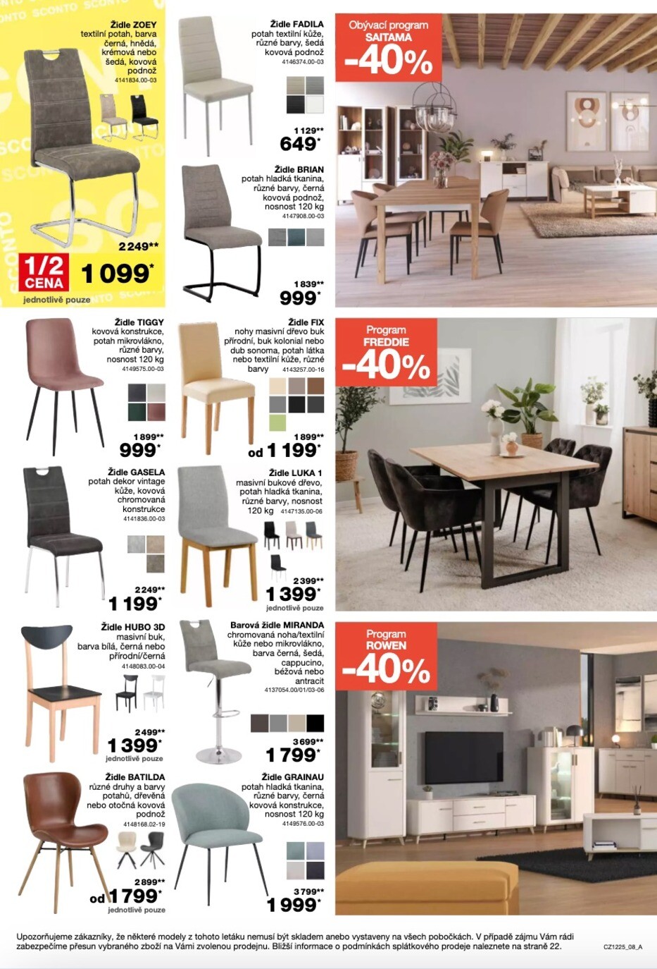 sconto-nabytek - Leták SCONTO Nábytek od 24.09. do 14.10. - page: 5