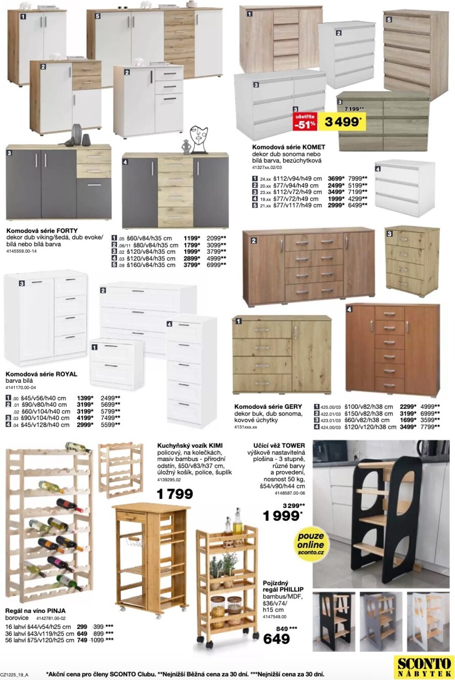 sconto-nabytek - Leták SCONTO Nábytek od 24.09. do 14.10. - page: 23
