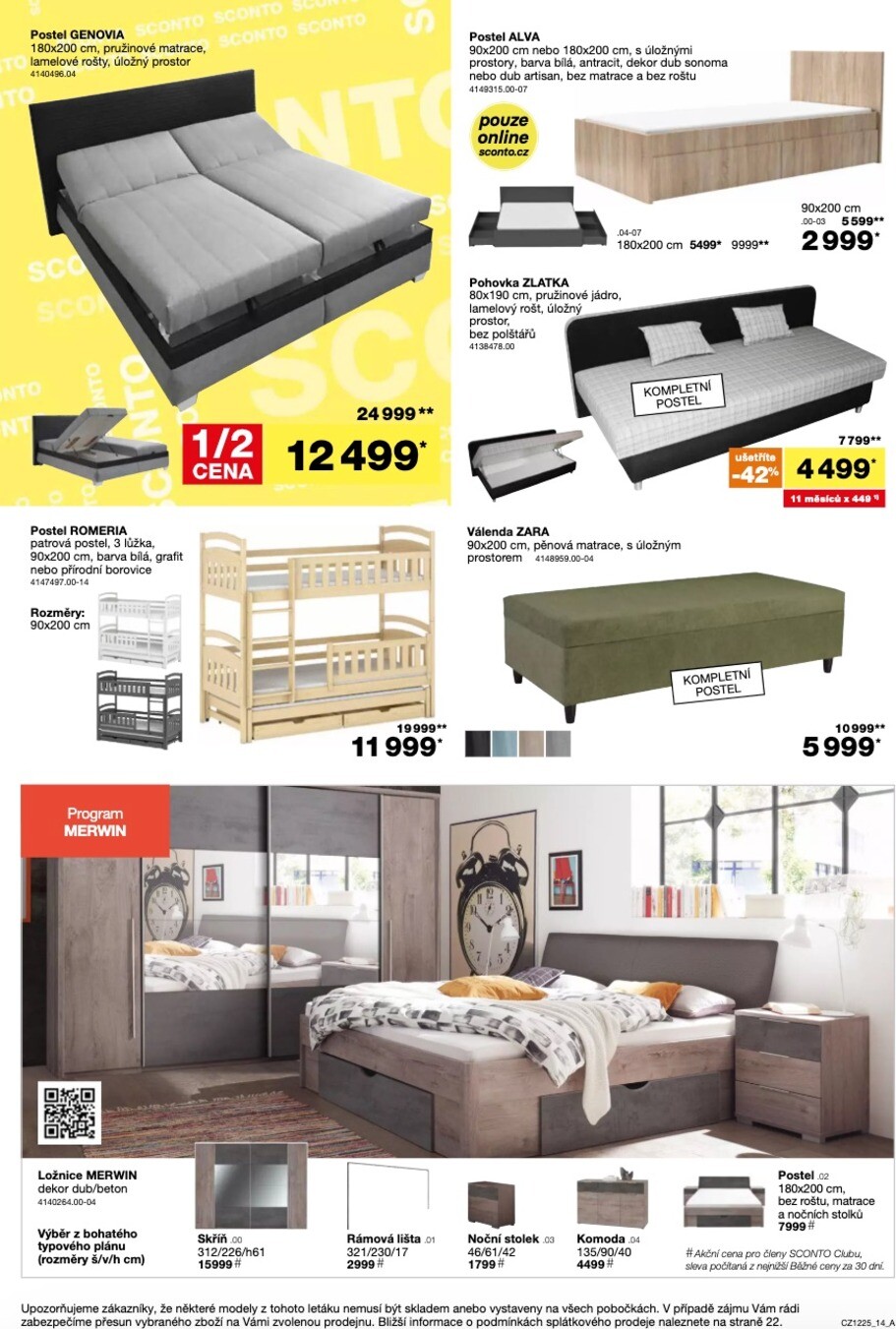 sconto-nabytek - Leták SCONTO Nábytek od 24.09. do 14.10. - page: 14