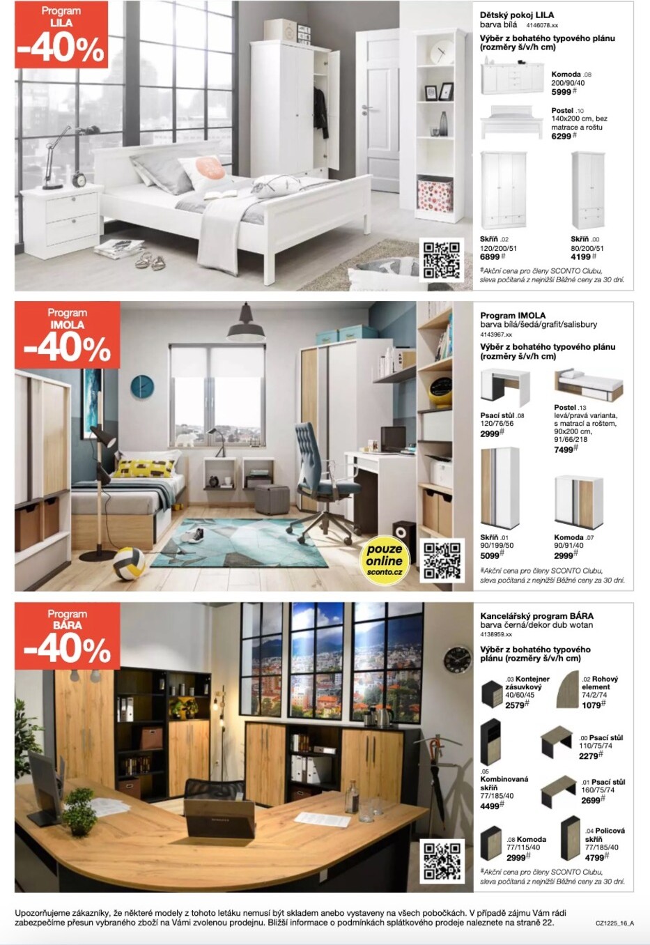 sconto-nabytek - Leták SCONTO Nábytek od 24.09. do 14.10. - page: 12