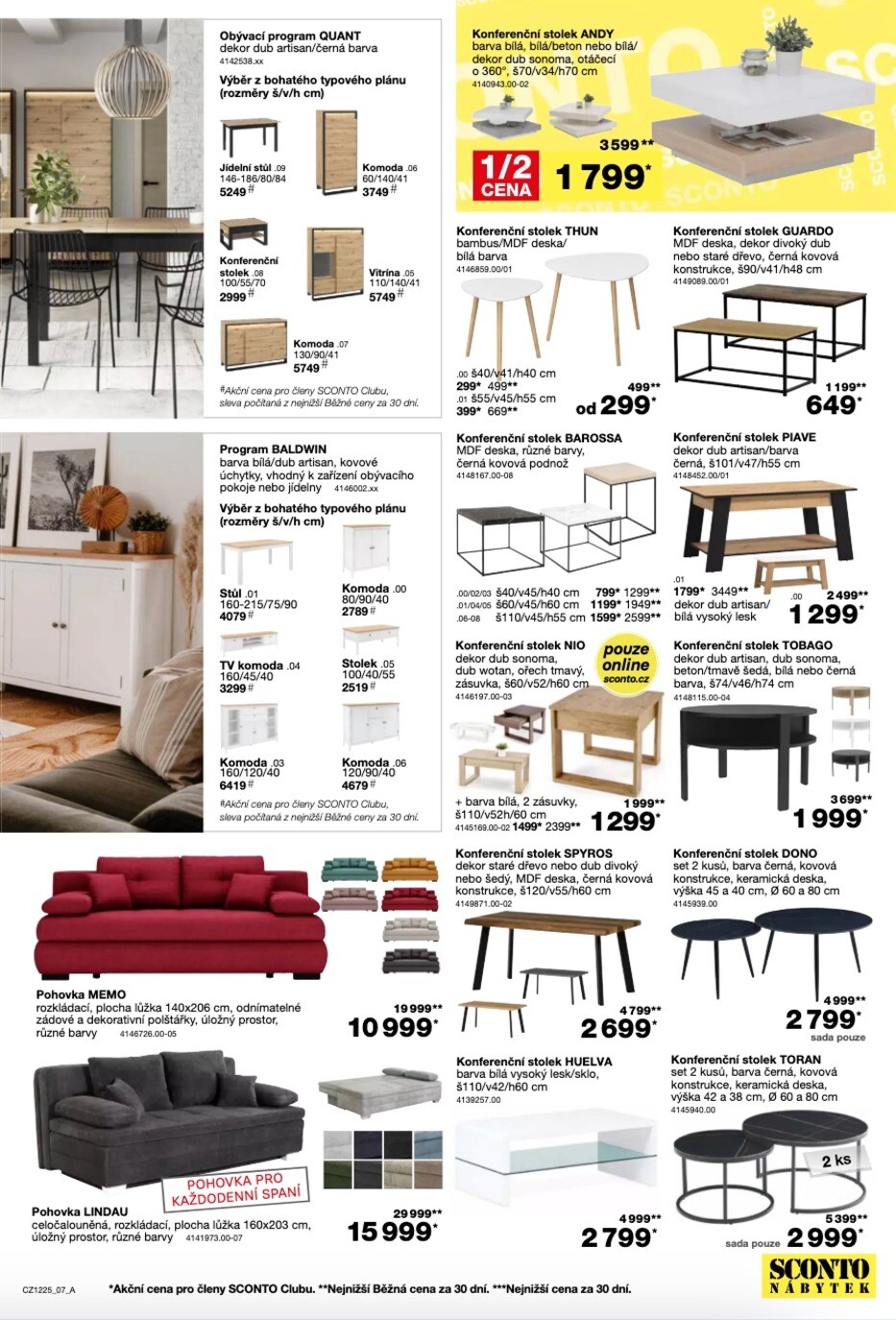 sconto-nabytek - Leták SCONTO Nábytek od 24.09. do 14.10. - page: 6