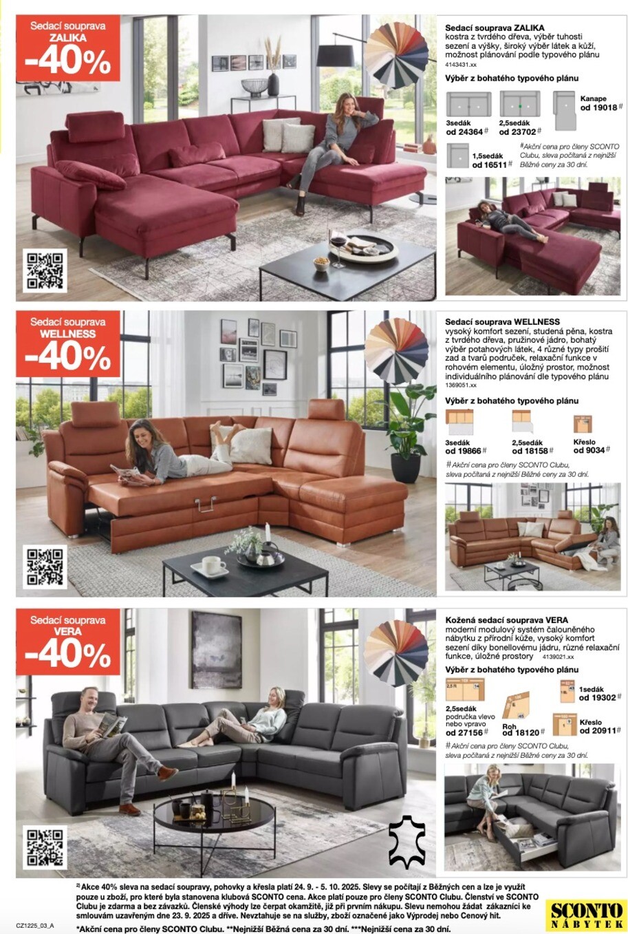 sconto-nabytek - Leták SCONTO Nábytek od 24.09. do 14.10. - page: 3