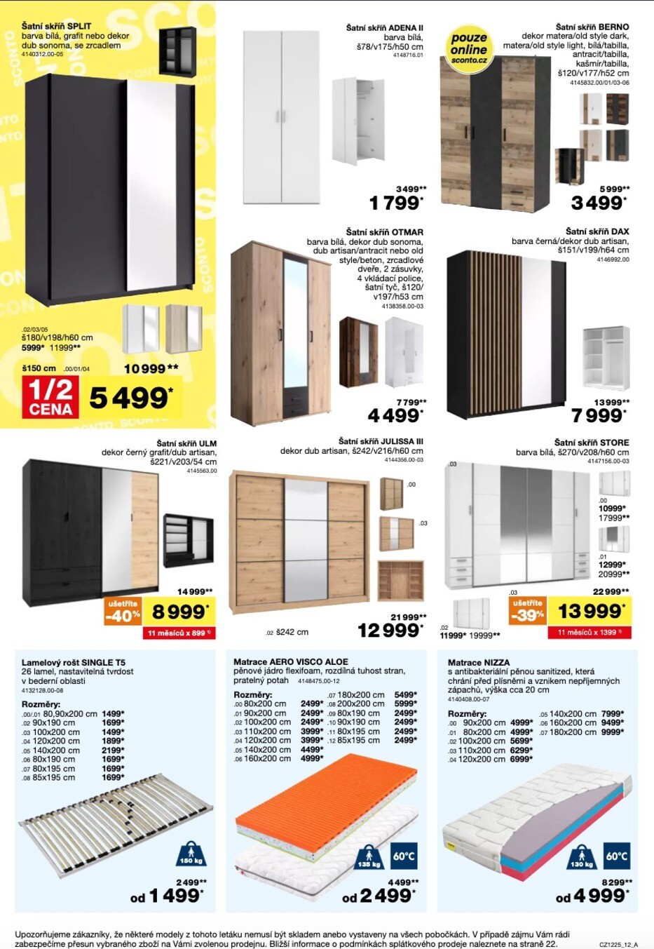 sconto-nabytek - Leták SCONTO Nábytek od 24.09. do 14.10. - page: 16
