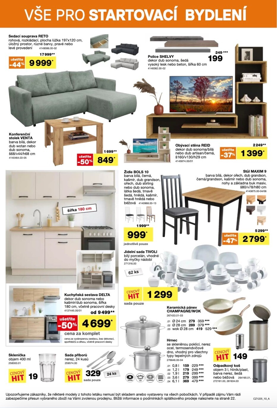 sconto-nabytek - Leták SCONTO Nábytek od 24.09. do 14.10. - page: 10