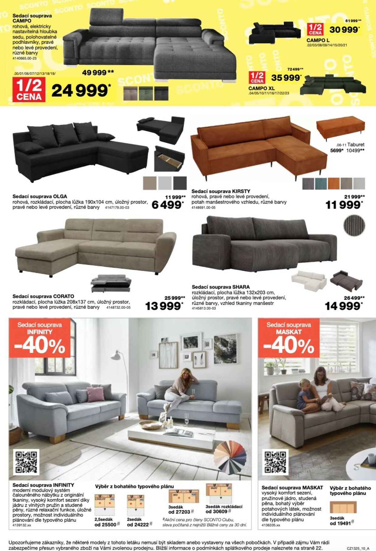 sconto-nabytek - Aktuální leták SCONTO Nábytek od 15.10. do 04.11. - page: 10