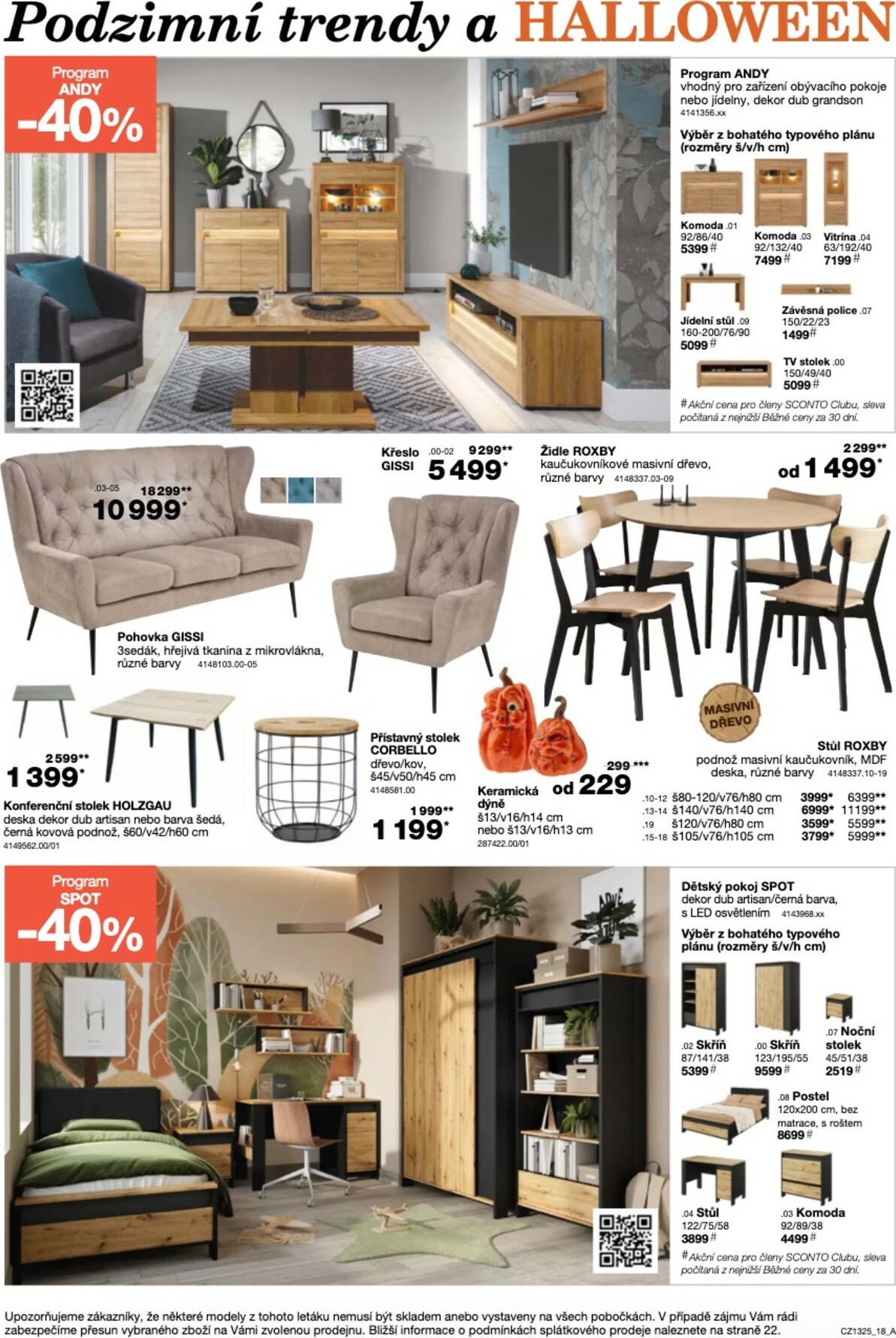 sconto-nabytek - Aktuální leták SCONTO Nábytek od 15.10. do 04.11. - page: 18