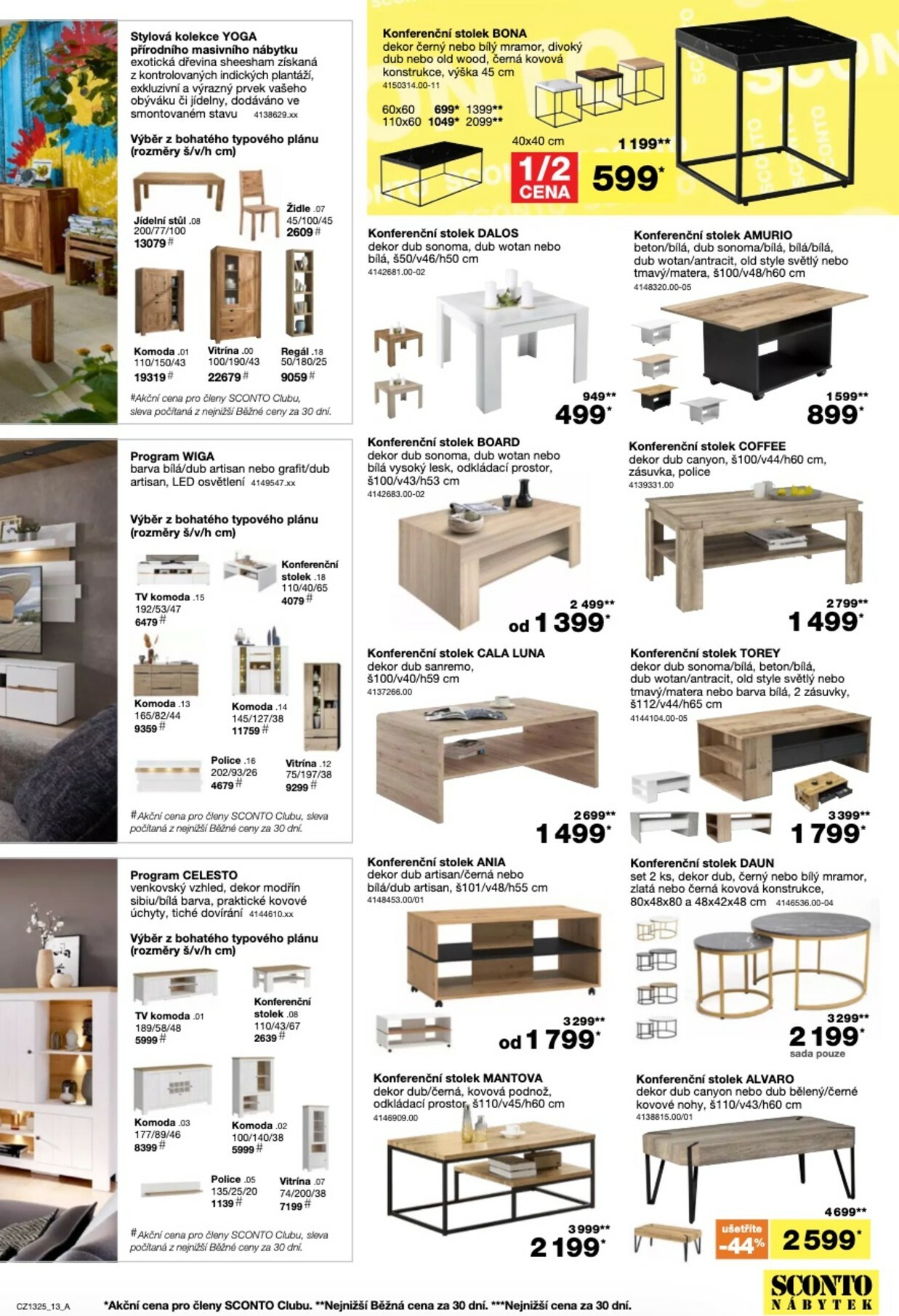 sconto-nabytek - Aktuální leták SCONTO Nábytek od 15.10. do 04.11. - page: 13