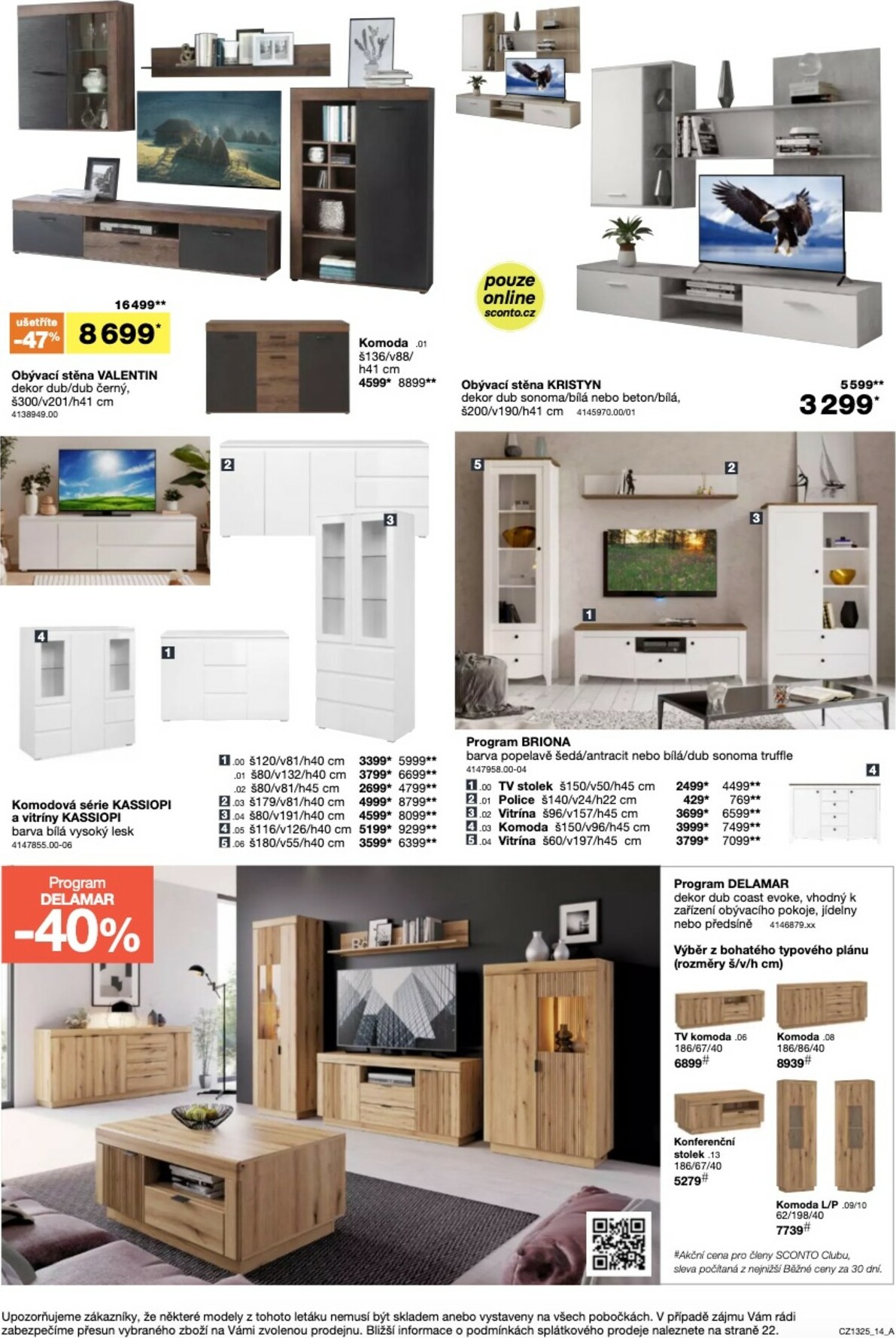 sconto-nabytek - Aktuální leták SCONTO Nábytek od 15.10. do 04.11. - page: 14