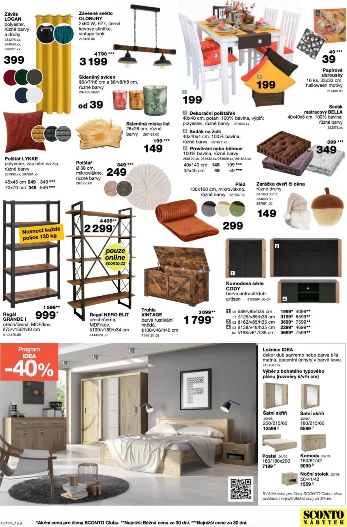 sconto-nabytek - Aktuální leták SCONTO Nábytek od 15.10. do 04.11. - page: 19