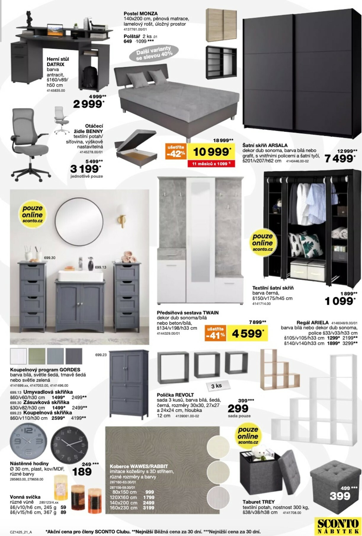 sconto-nabytek - Aktuální leták SCONTO Nábytek od 05.11. do 25.11. - page: 19