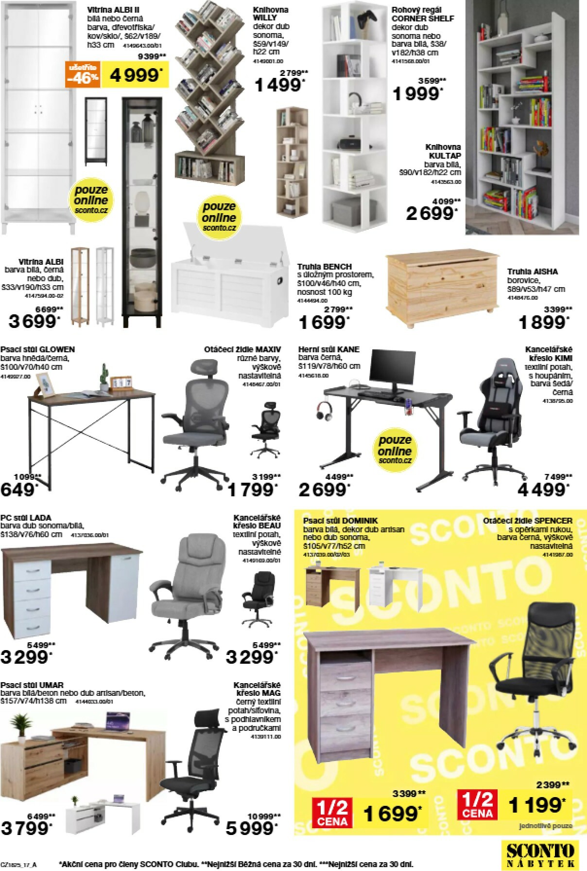 sconto-nabytek - Aktuální leták SCONTO Nábytek od 21.01. do 10.02. - page: 17