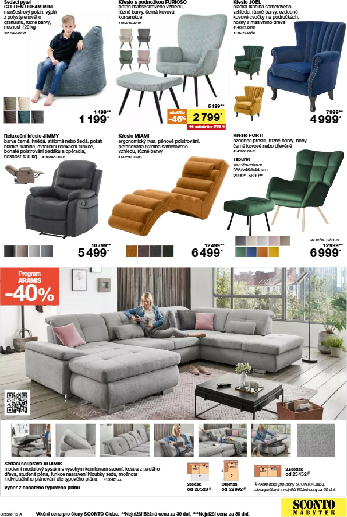 sconto-nabytek - SCONTO Nábytek leták platný od středy 11.02.2026 do úterý 03.03.2026 - page: 15