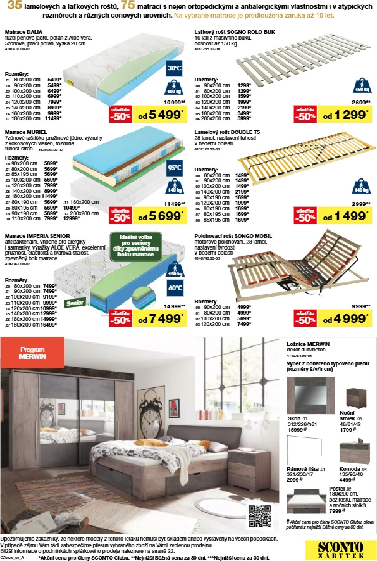 sconto-nabytek - SCONTO Nábytek leták platný od středy 11.02.2026 do úterý 03.03.2026 - page: 3