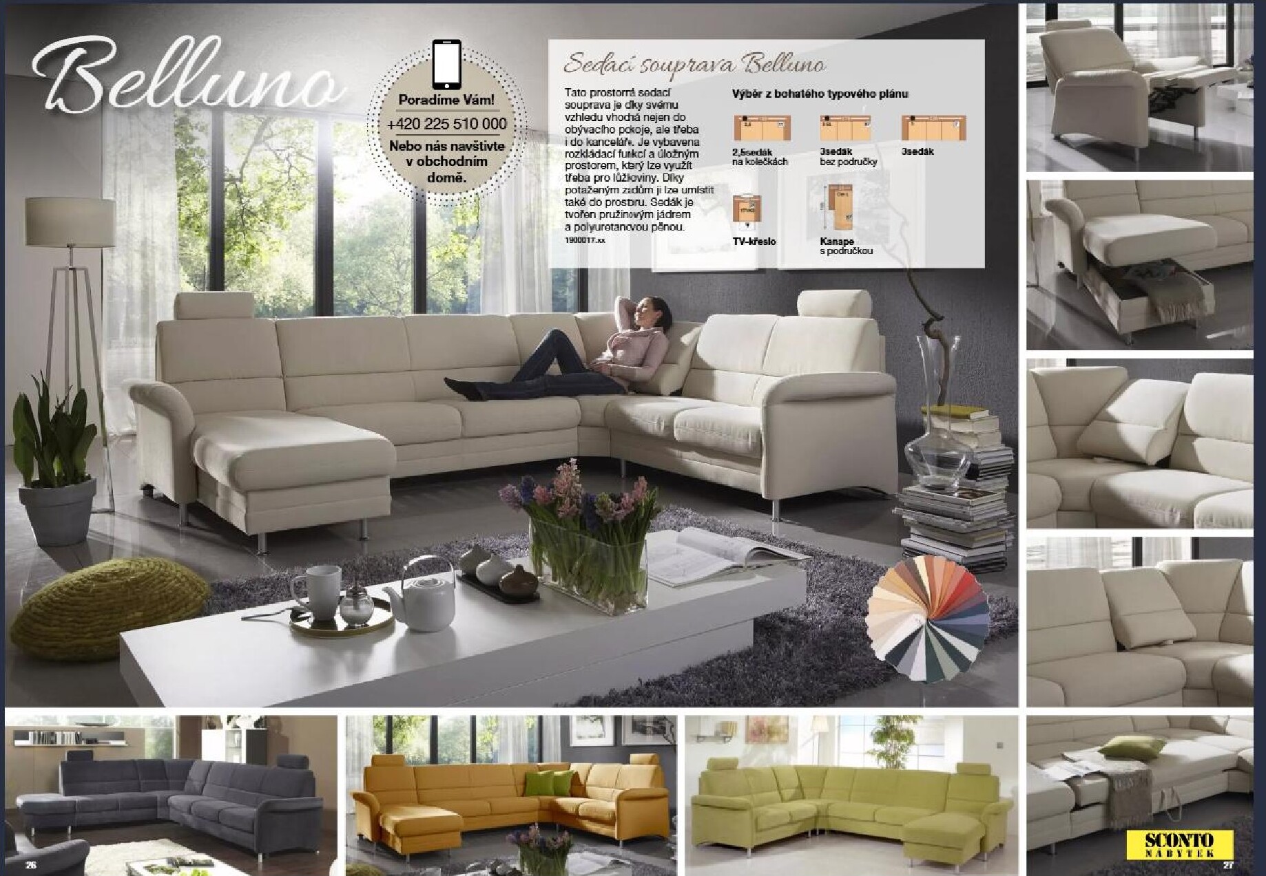 sconto-nabytek - SCONTO Nábytek - Sedací soupravy leták platný od úterý 24.02.2026 do čtvrtka 31.12.2026 - page: 14