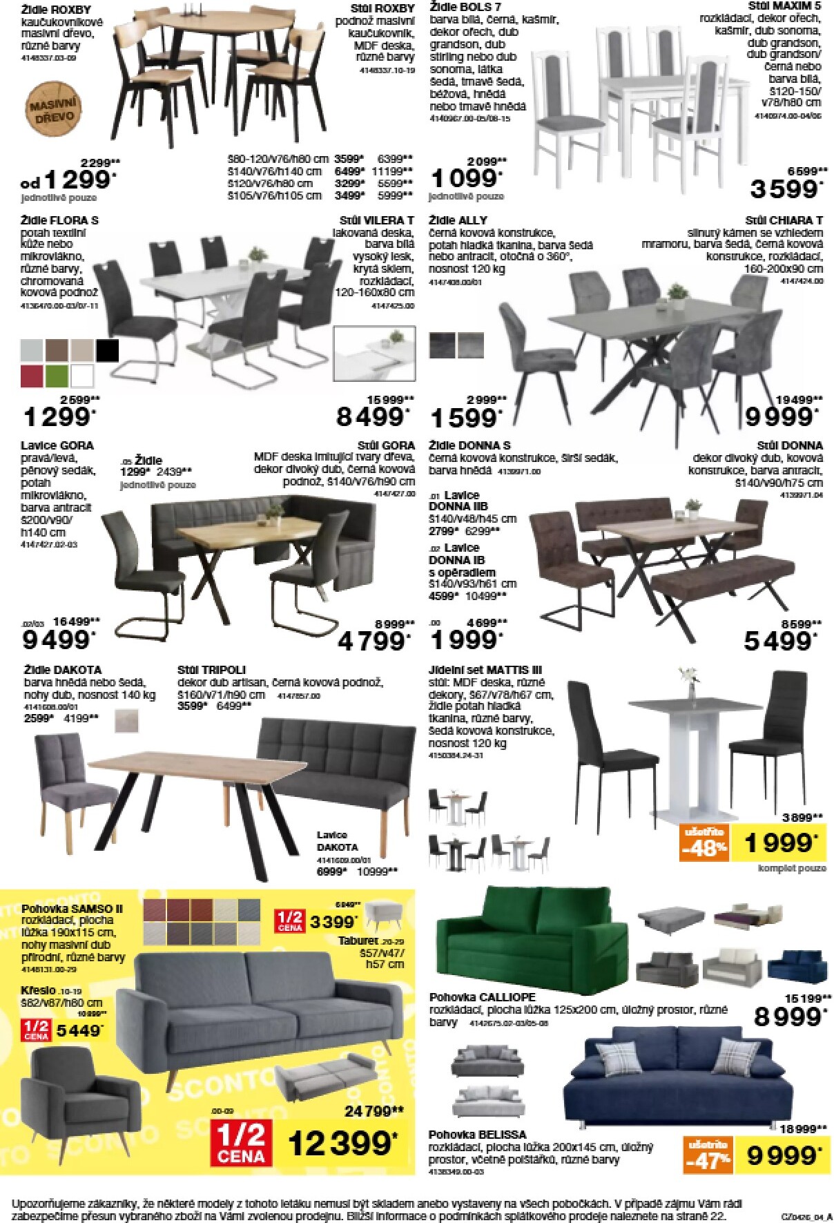 sconto-nabytek - SCONTO Nábytek leták platný od středy 04.03.2026 do úterý 24.03.2026 - page: 4