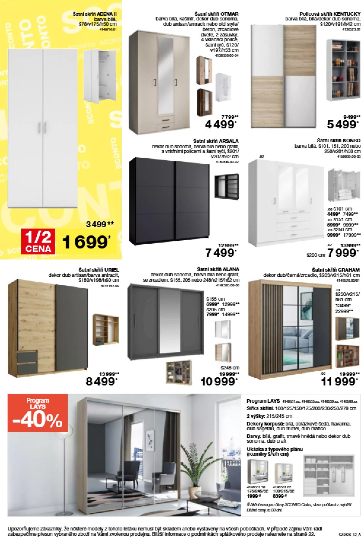 sconto-nabytek - SCONTO Nábytek leták platný od středy 04.03.2026 do úterý 24.03.2026 - page: 12