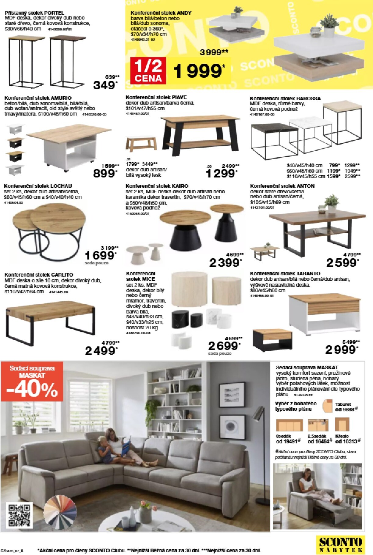 sconto-nabytek - SCONTO Nábytek leták platný od středy 04.03.2026 do úterý 24.03.2026 - page: 7