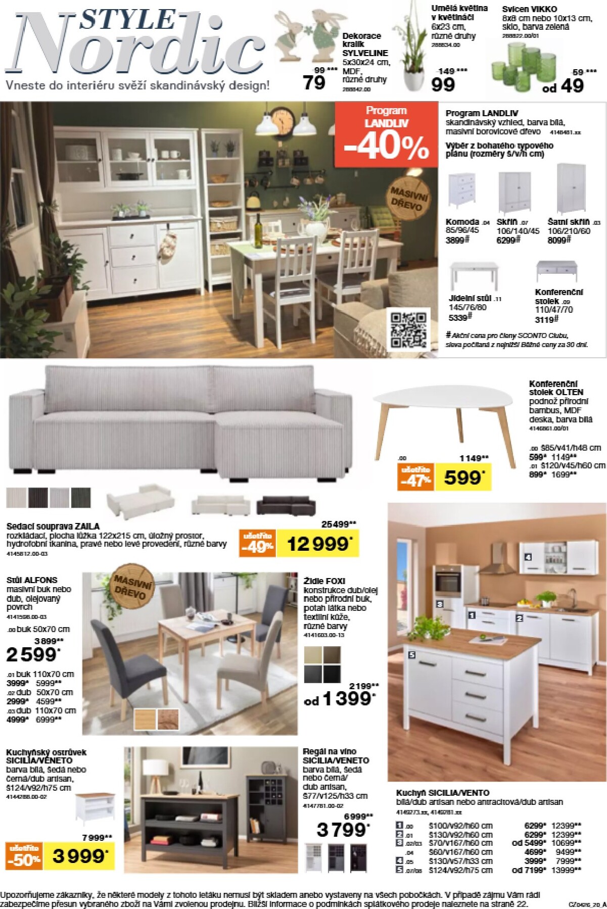 sconto-nabytek - SCONTO Nábytek leták platný od středy 04.03.2026 do úterý 24.03.2026 - page: 20