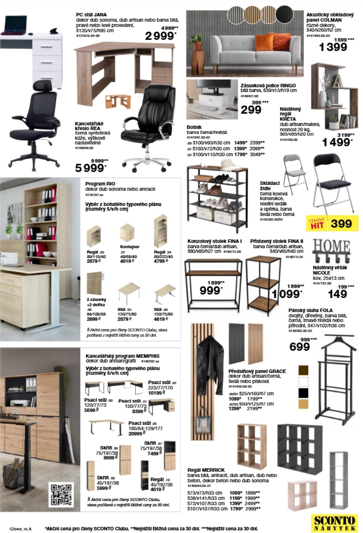 sconto-nabytek - SCONTO Nábytek leták platný od středy 04.03.2026 do úterý 24.03.2026 - page: 19