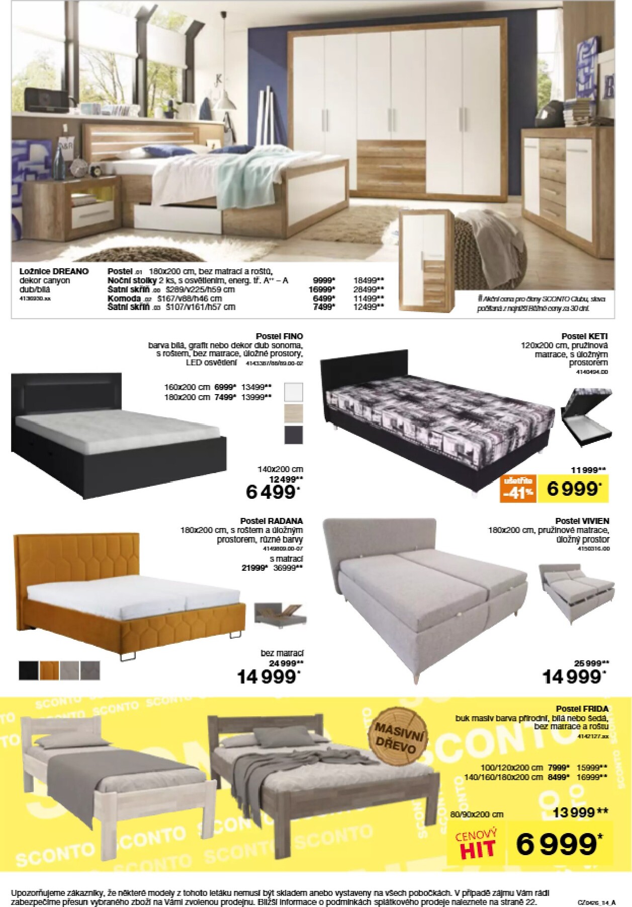 sconto-nabytek - SCONTO Nábytek leták platný od středy 04.03.2026 do úterý 24.03.2026 - page: 14