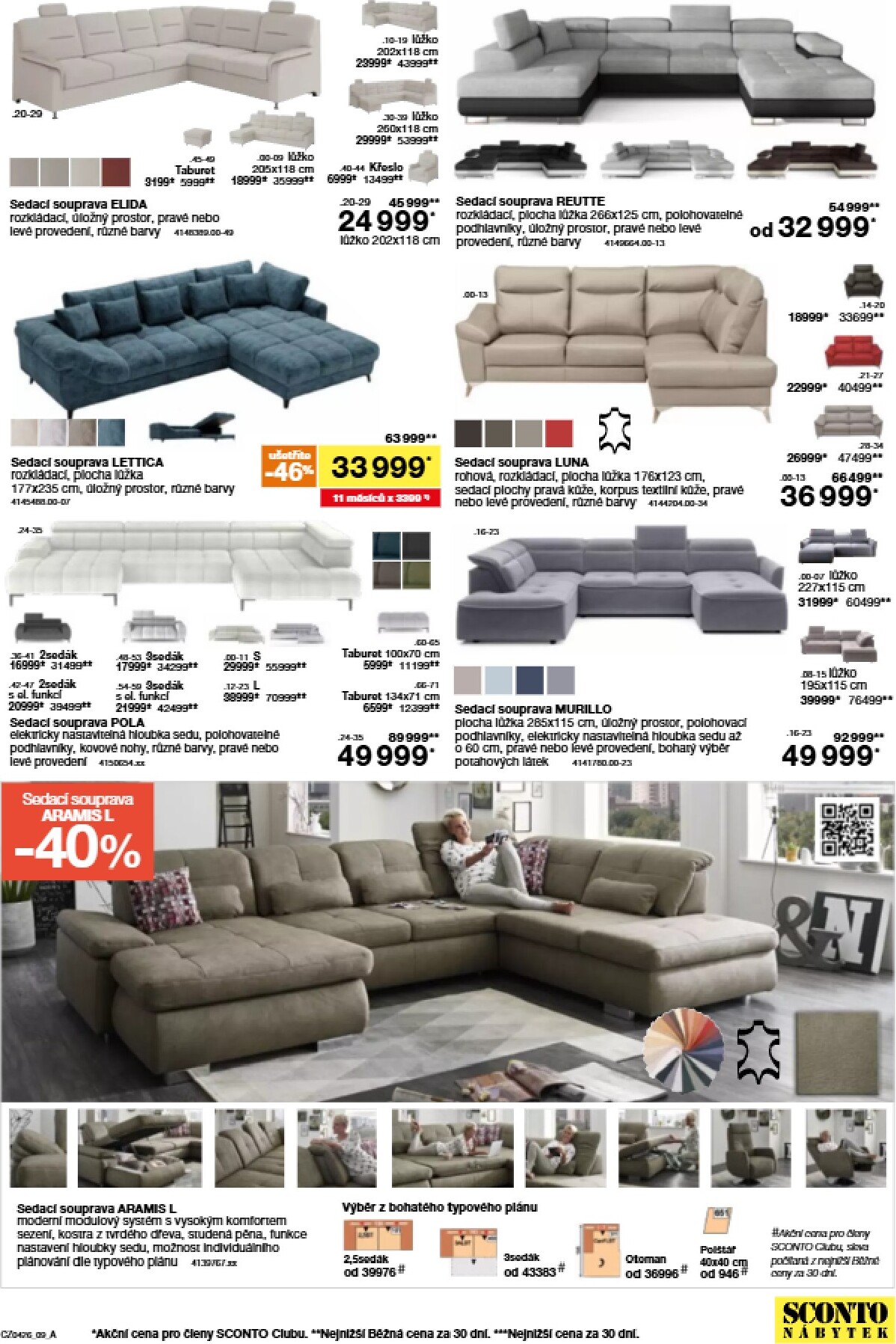 sconto-nabytek - SCONTO Nábytek leták platný od středy 04.03.2026 do úterý 24.03.2026 - page: 9