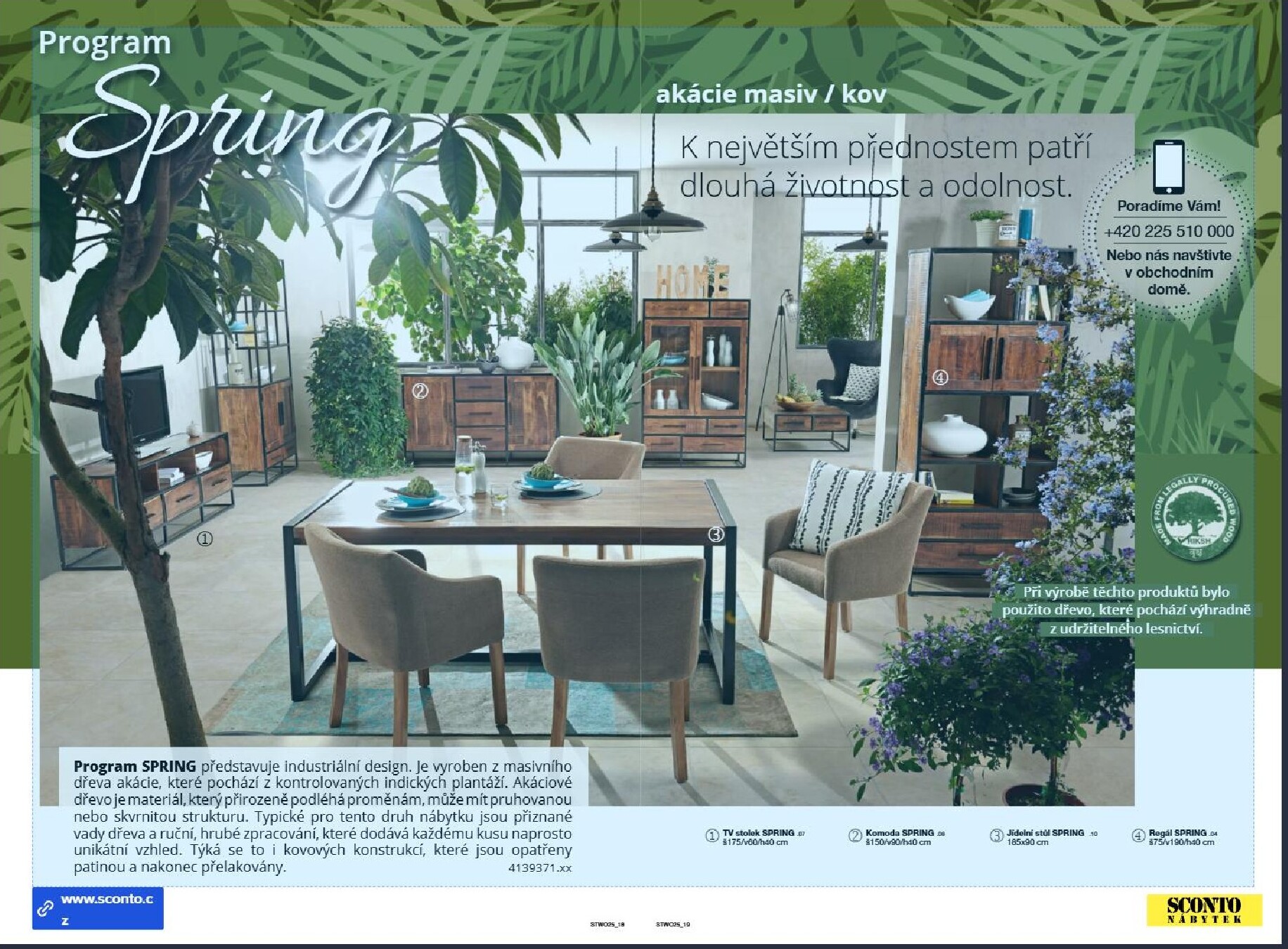 sconto-nabytek - SCONTO Nábytek - Nábytek z masivu leták platný od neděle 01.03.2026 do čtvrtka 31.12.2026 - page: 10