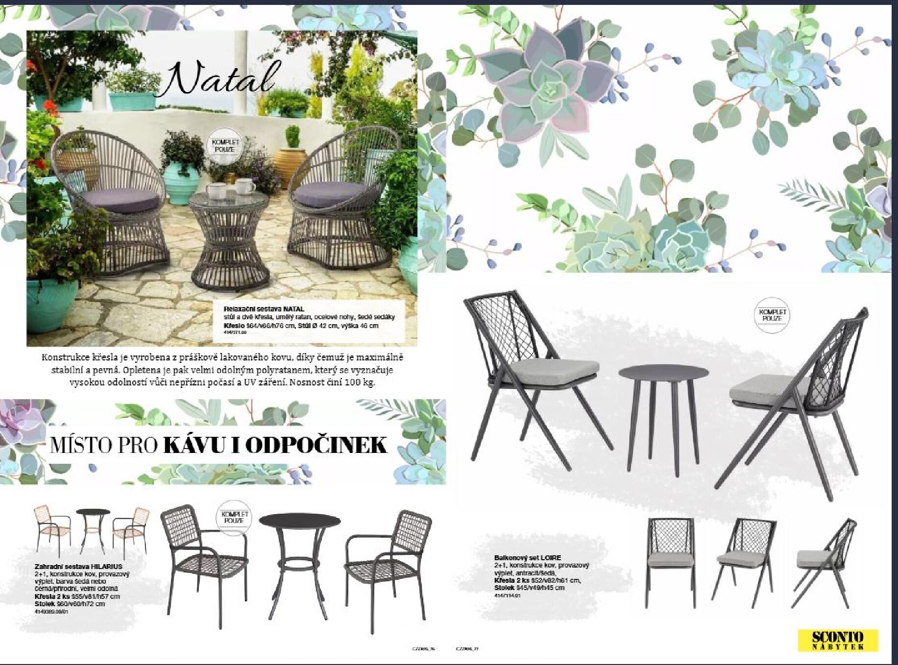 sconto-nabytek - SCONTO Nábytek - Zahradní speciál leták platný od úterý 24.03.2026 do středy 30.09.2026 - page: 39