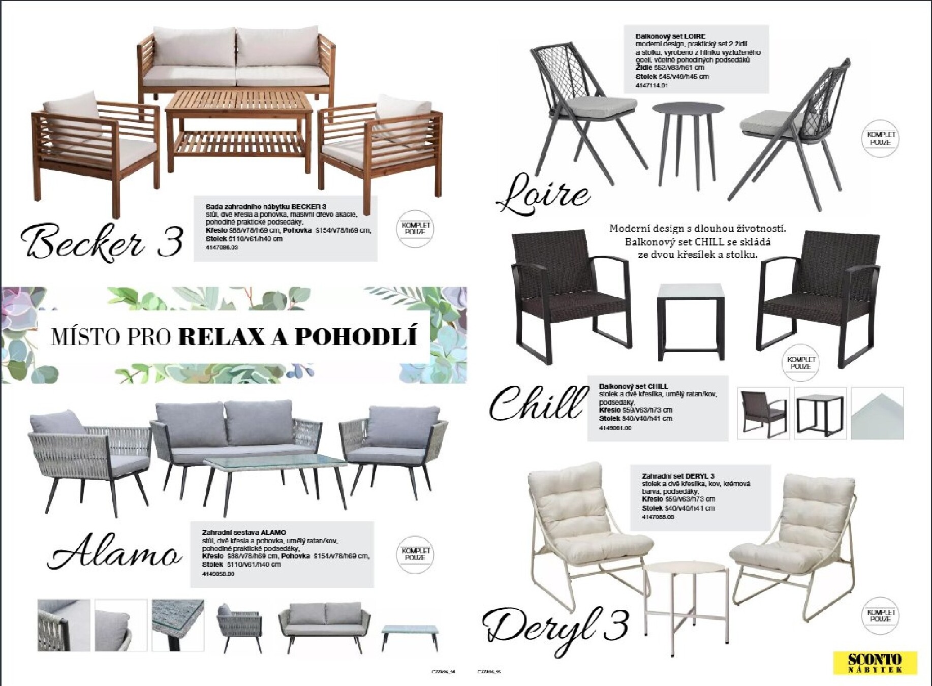 sconto-nabytek - SCONTO Nábytek - Zahradní speciál leták platný od úterý 24.03.2026 do středy 30.09.2026 - page: 13
