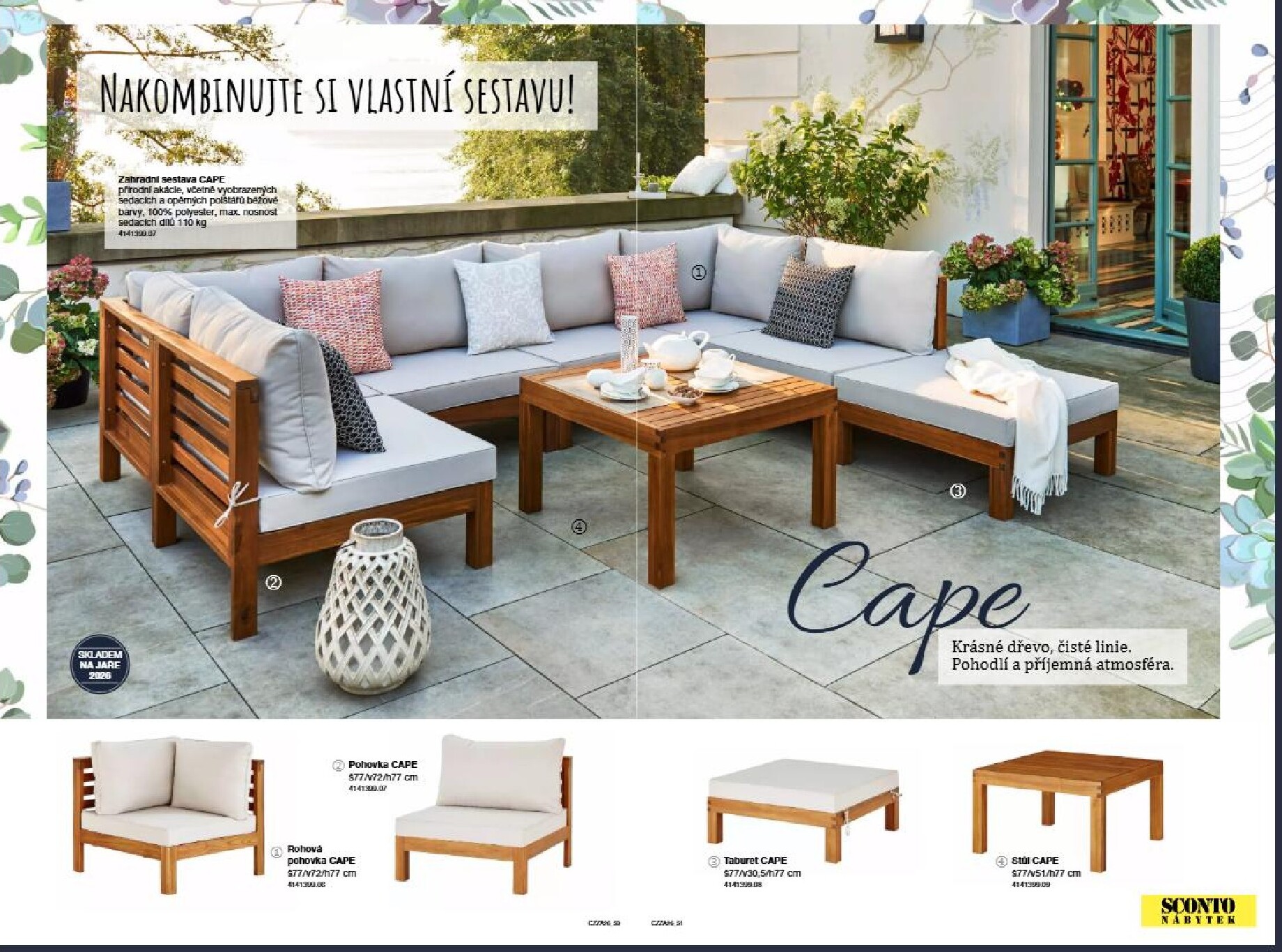 sconto-nabytek - SCONTO Nábytek - Zahradní speciál leták platný od úterý 24.03.2026 do středy 30.09.2026 - page: 26