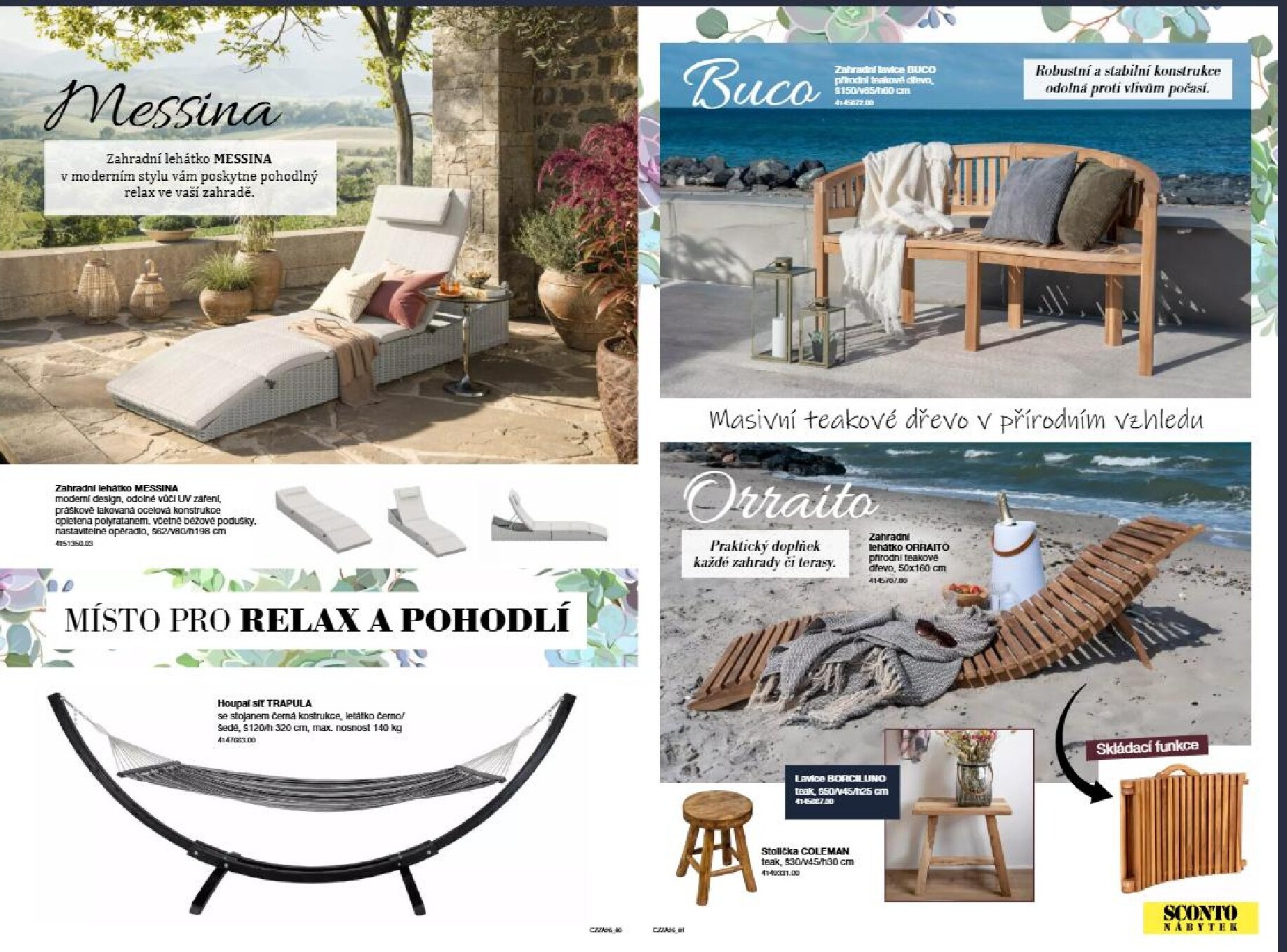 sconto-nabytek - SCONTO Nábytek - Zahradní speciál leták platný od úterý 24.03.2026 do středy 30.09.2026 - page: 41