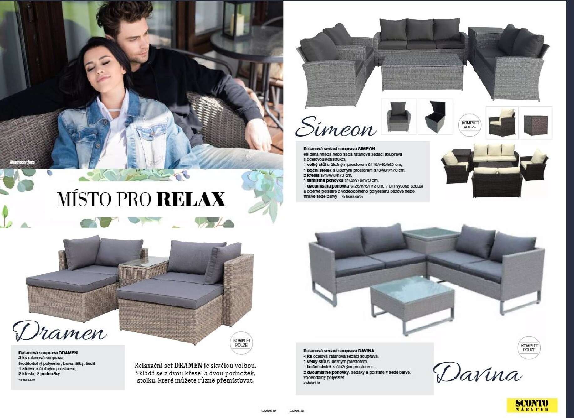 sconto-nabytek - SCONTO Nábytek - Zahradní speciál leták platný od úterý 24.03.2026 do středy 30.09.2026 - page: 27