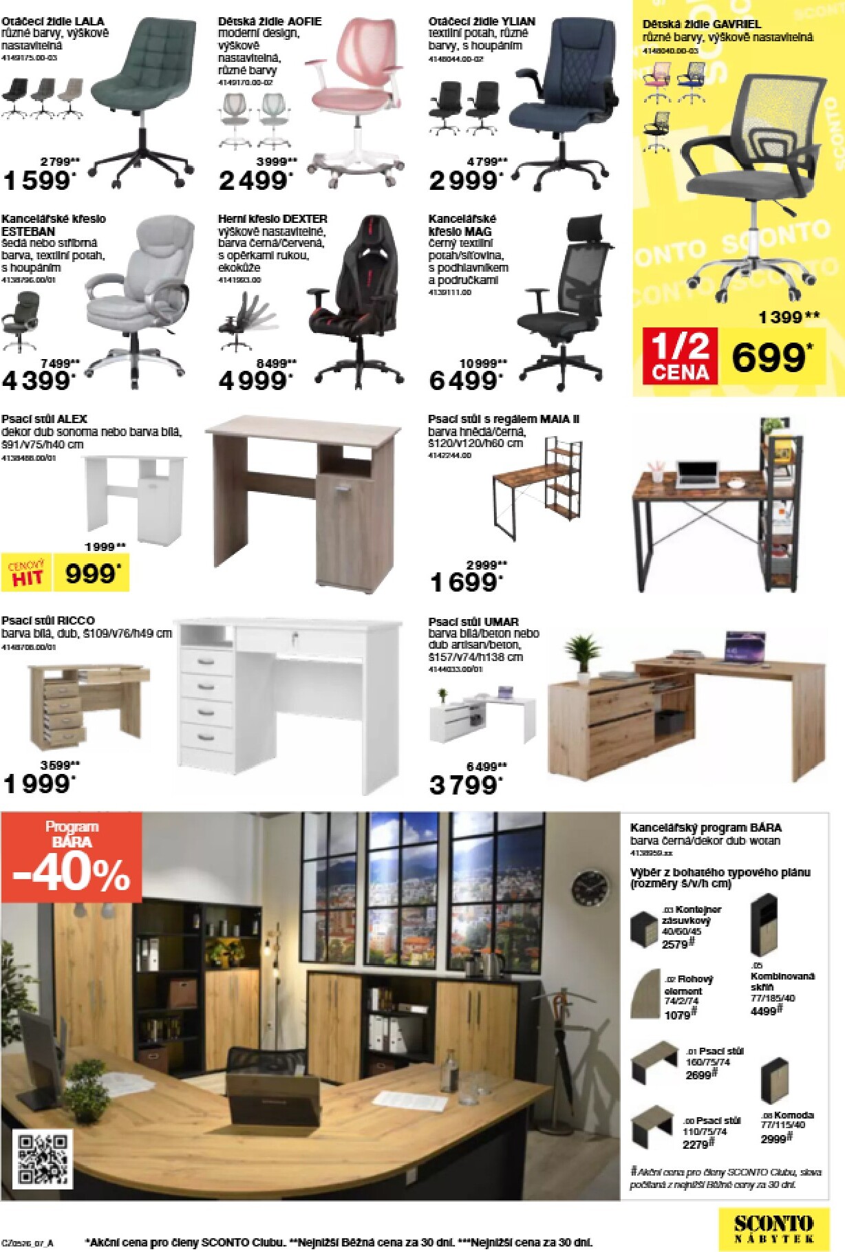 sconto-nabytek - SCONTO Nábytek leták platný od středy 25.03.2026 do úterý 21.04.2026 - page: 7