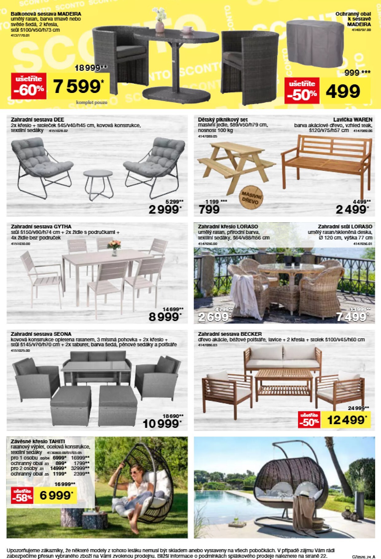 sconto-nabytek - SCONTO Nábytek leták platný od středy 25.03.2026 do úterý 21.04.2026 - page: 24