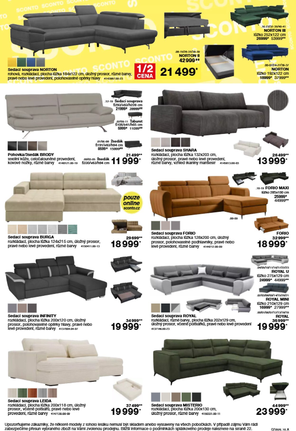 sconto-nabytek - SCONTO Nábytek leták platný od středy 25.03.2026 do úterý 21.04.2026 - page: 10