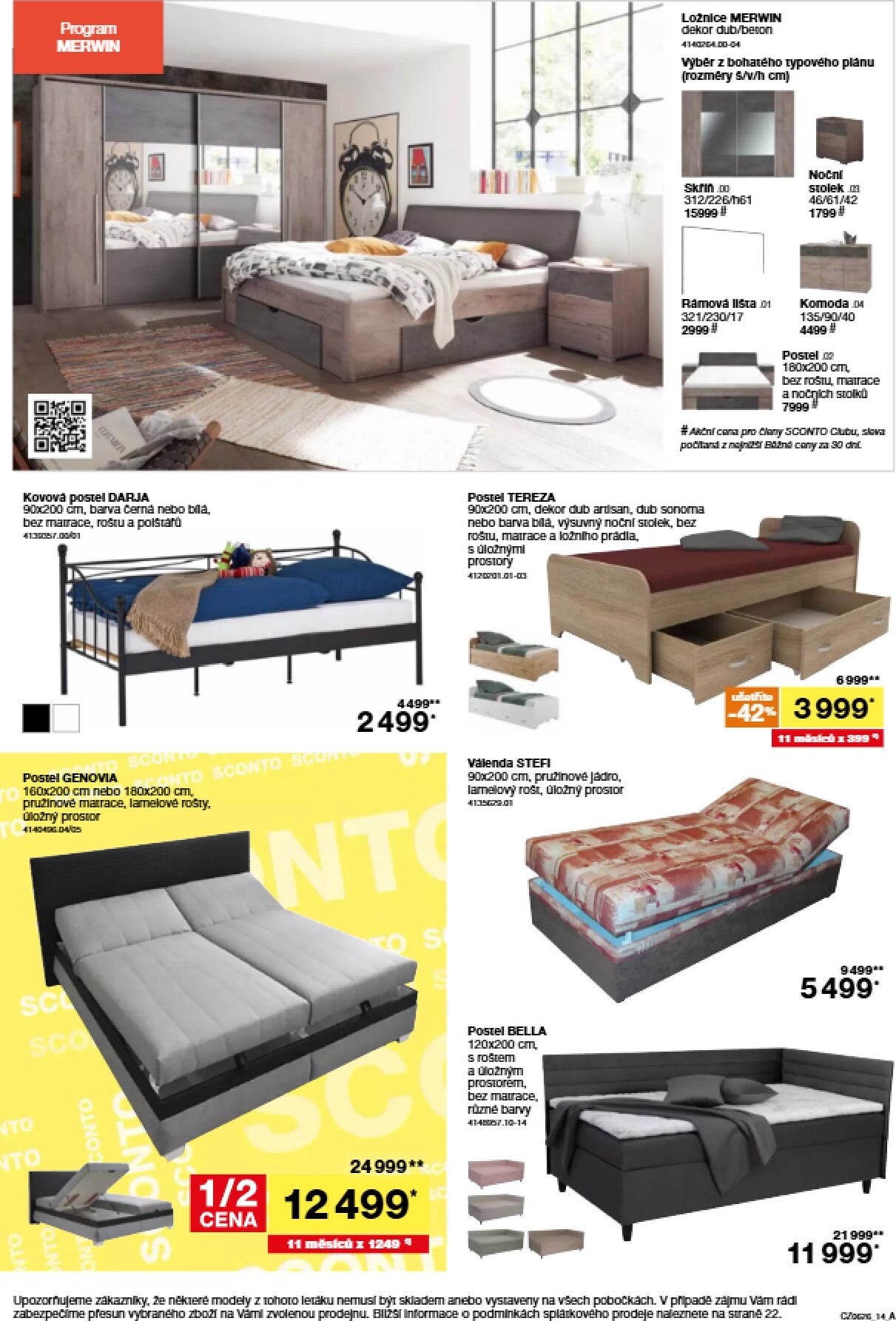 sconto-nabytek - Aktuální SCONTO Nábytek leták platný od středy 22.04.2026 do úterý 19.05.2026 - page: 14