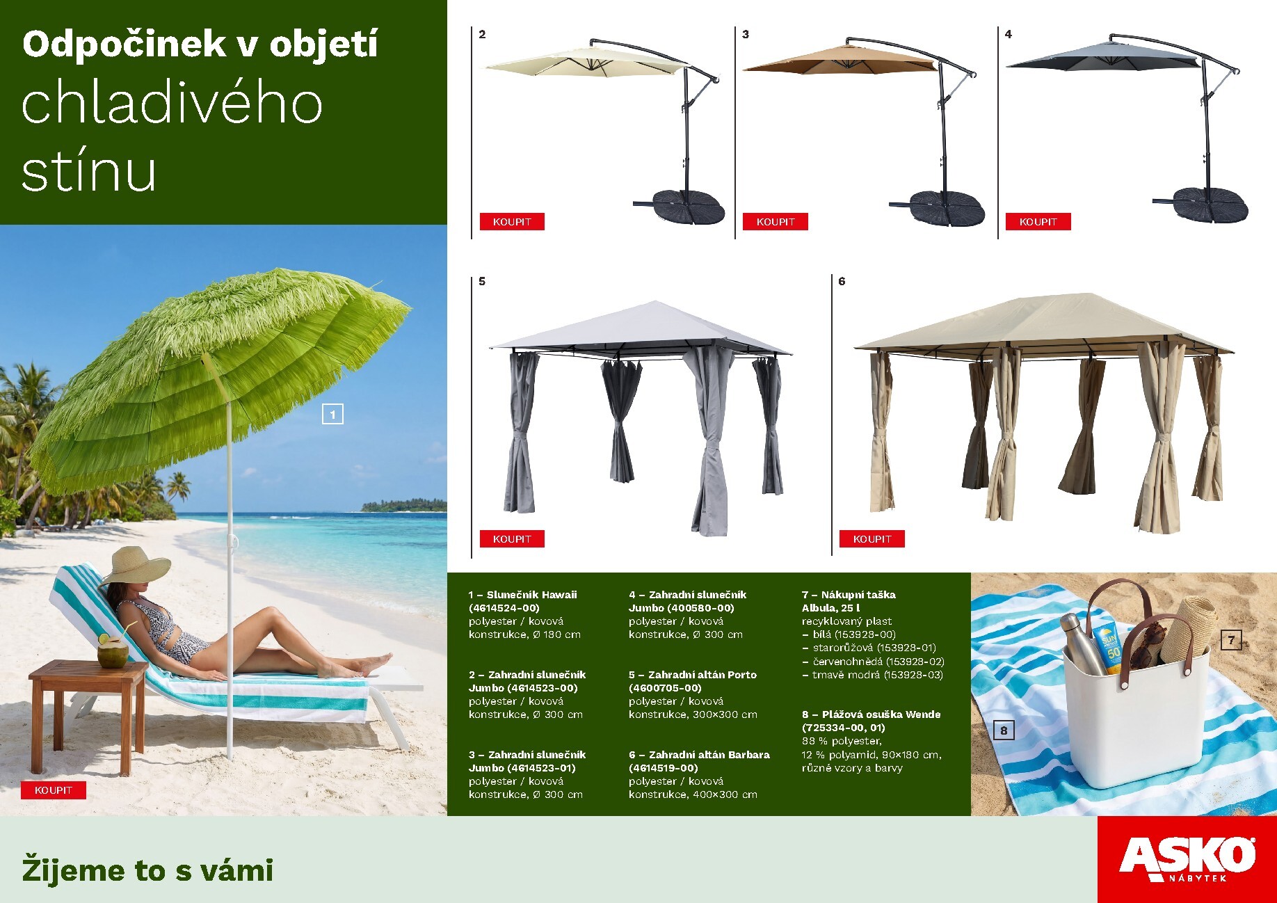 asko-nabytek - Aktuální ASKO NÁBYTEK - Zahradní kolekce leták platný od úterý 02.06.2026 do středy 30.09.2026 - page: 20