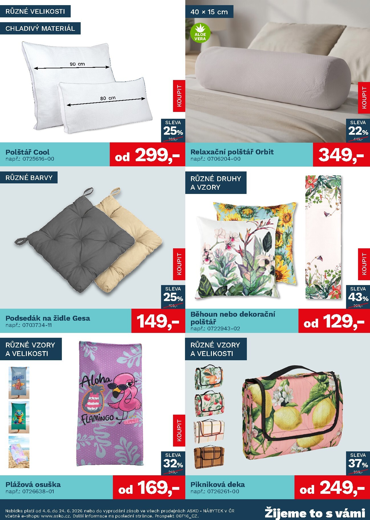 asko-nabytek - Aktuální ASKO NÁBYTEK - Bytové doplňky leták platný od čtvrtka 04.06.2026 do středy 24.06.2026 - page: 3