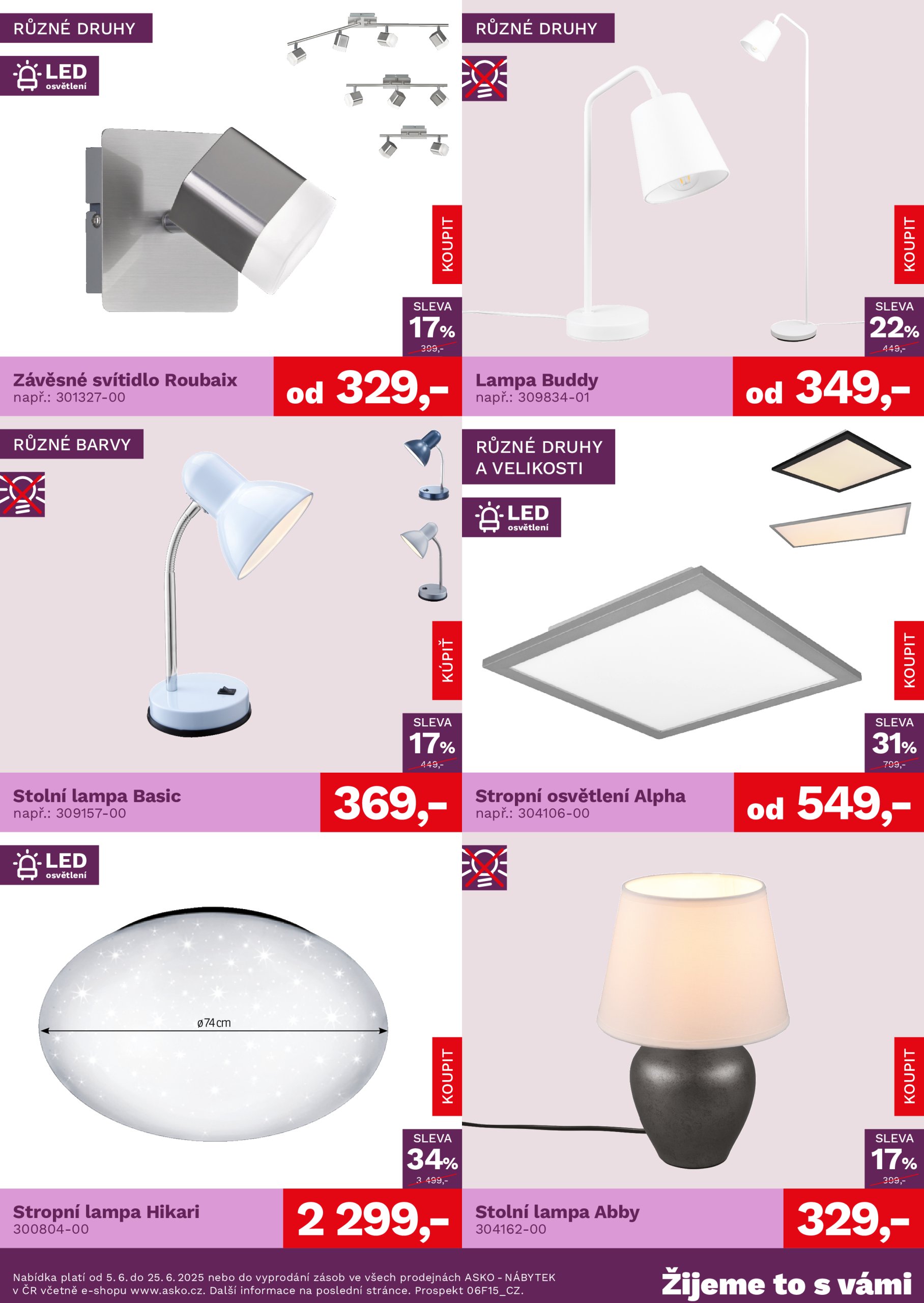 asko-nabytek - Leták ASKO NÁBYTEK - Bytové doplňky za skvělé ceny od 05.06. do 25.06. - page: 4